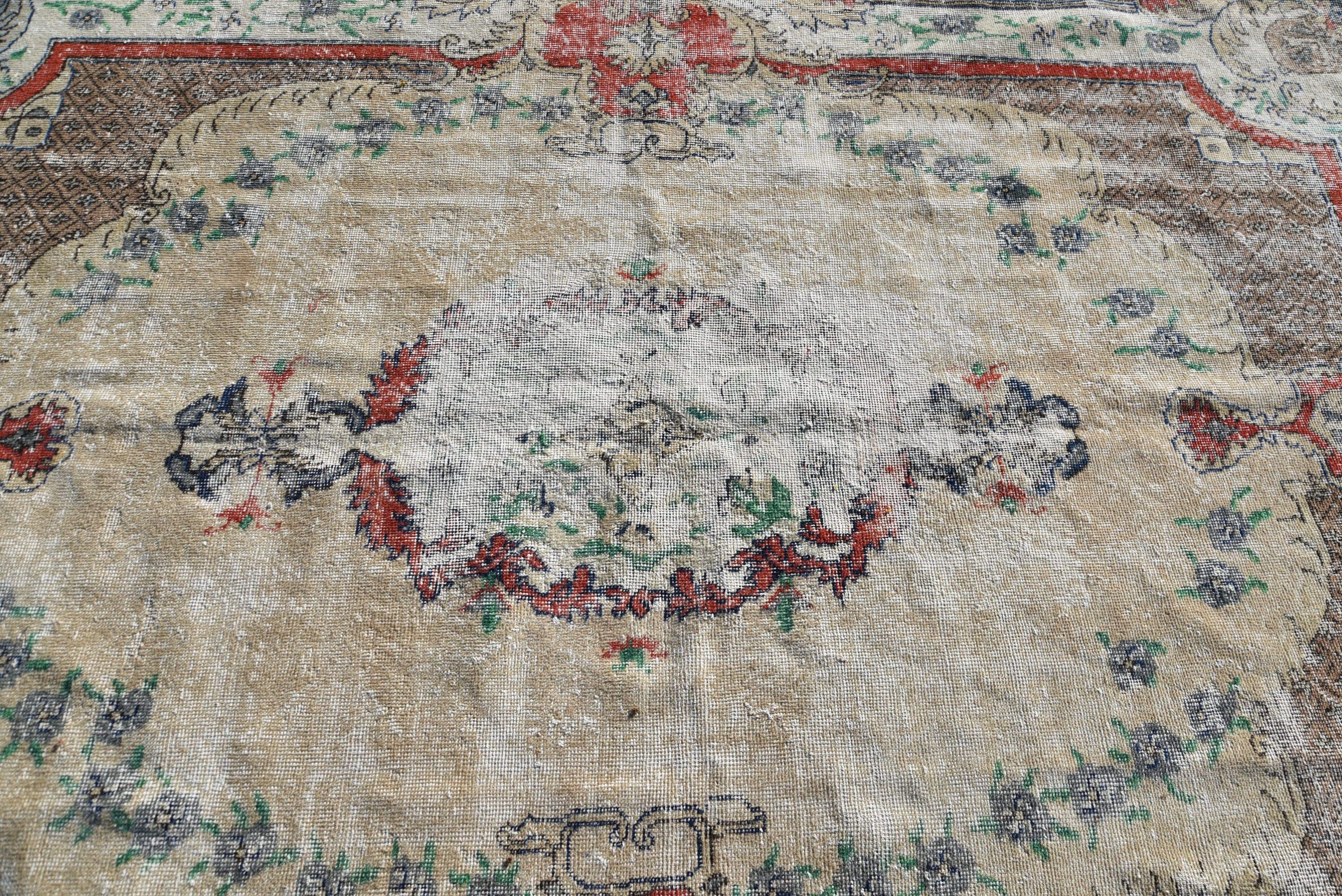 Living Room Rug, Pale Rugs, Turkish Rug, Cool Rug, Bedroom Rug, 6.1x9.2 ft Large Rugs, Kitchen Rug, Vintage Rugs, Rugs for Dining Room