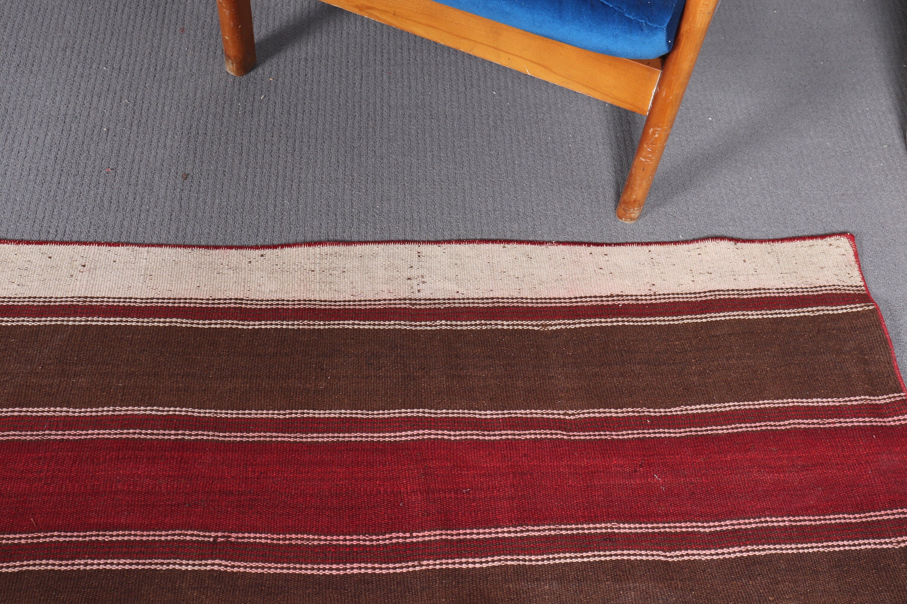 Sessiz Halı, Koridor Halısı, Kilim, Yer Halısı, Kahverengi Yatak Odası Halıları, 1.8x8.7 ft Runner Halısı, Türk Halıları, Mutfak Halısı, Vintage Halı, Merdiven Halıları