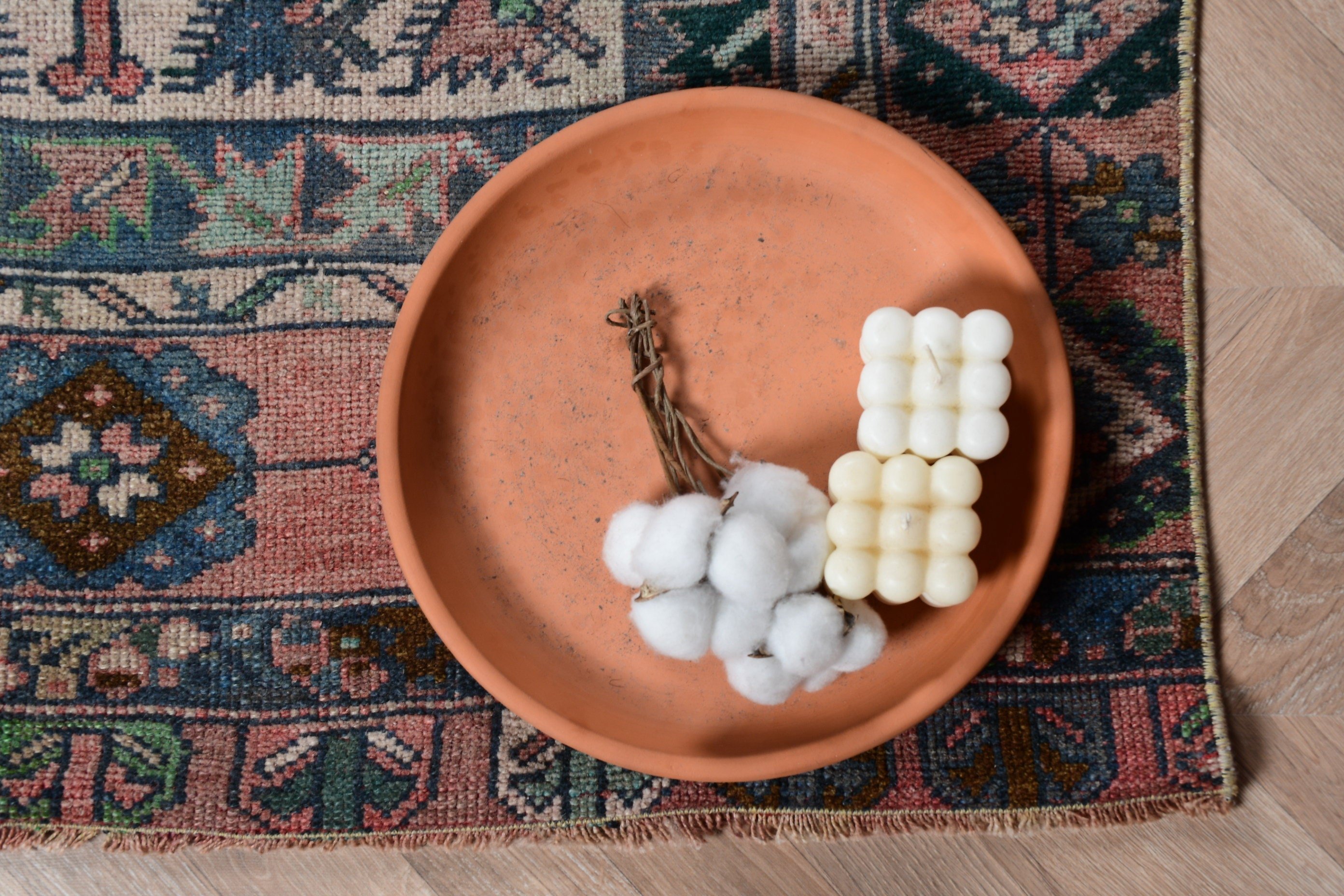 Türk Halıları, 3.3x6.3 ft Accent Halı, Sanat Halısı, Mavi Mutfak Halıları, Yatak Odası Halıları, Fas Halıları, Giriş Halısı, Vintage Halı