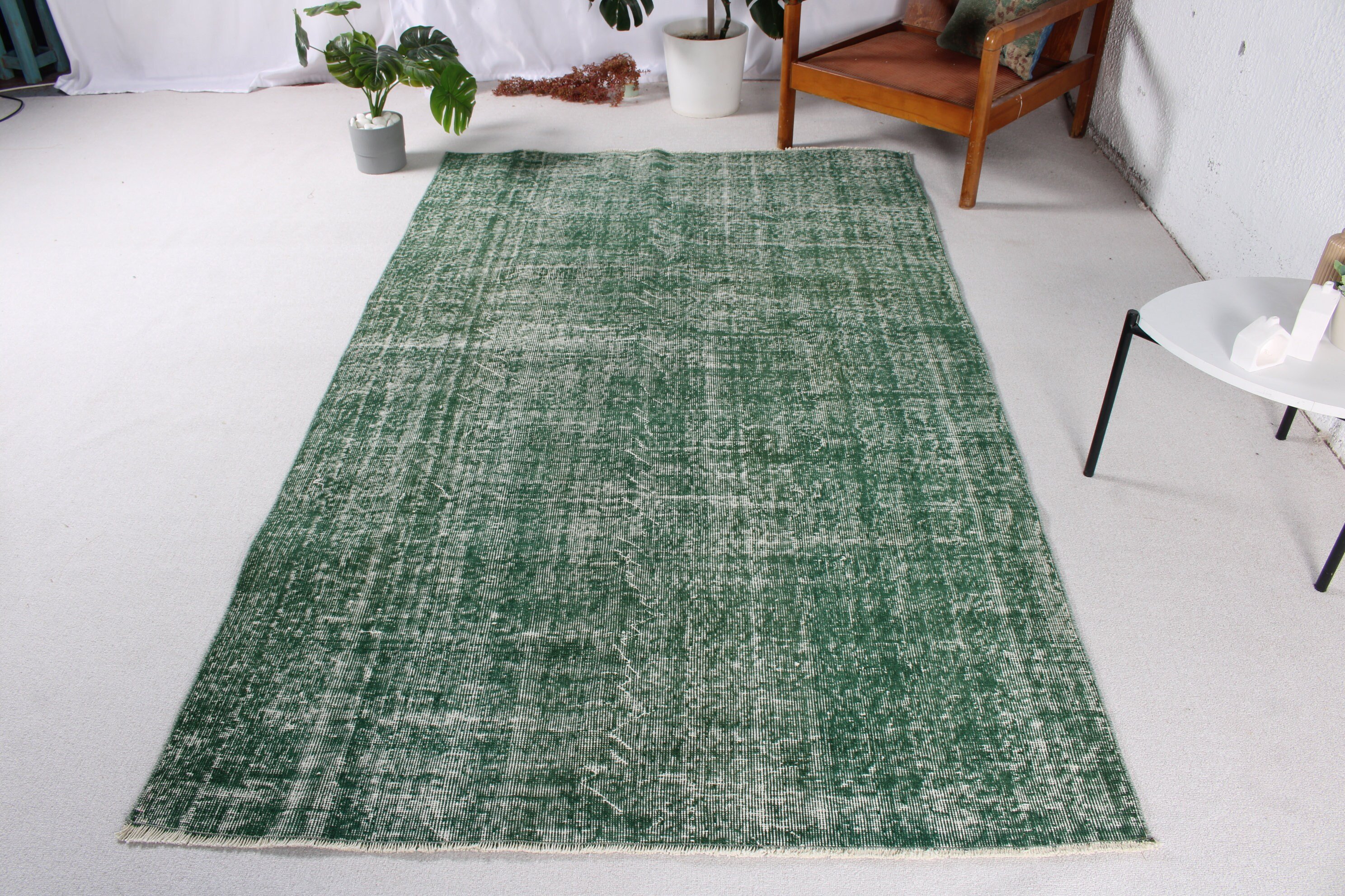 4.7x10.8 ft Large Rug, Bedroom Rug, Turkey Rug, Home Decor Rugs, Dining Room Rug, Vintage Rug, Turkish Rug, Anatolian Rug, Green Luxury Rug