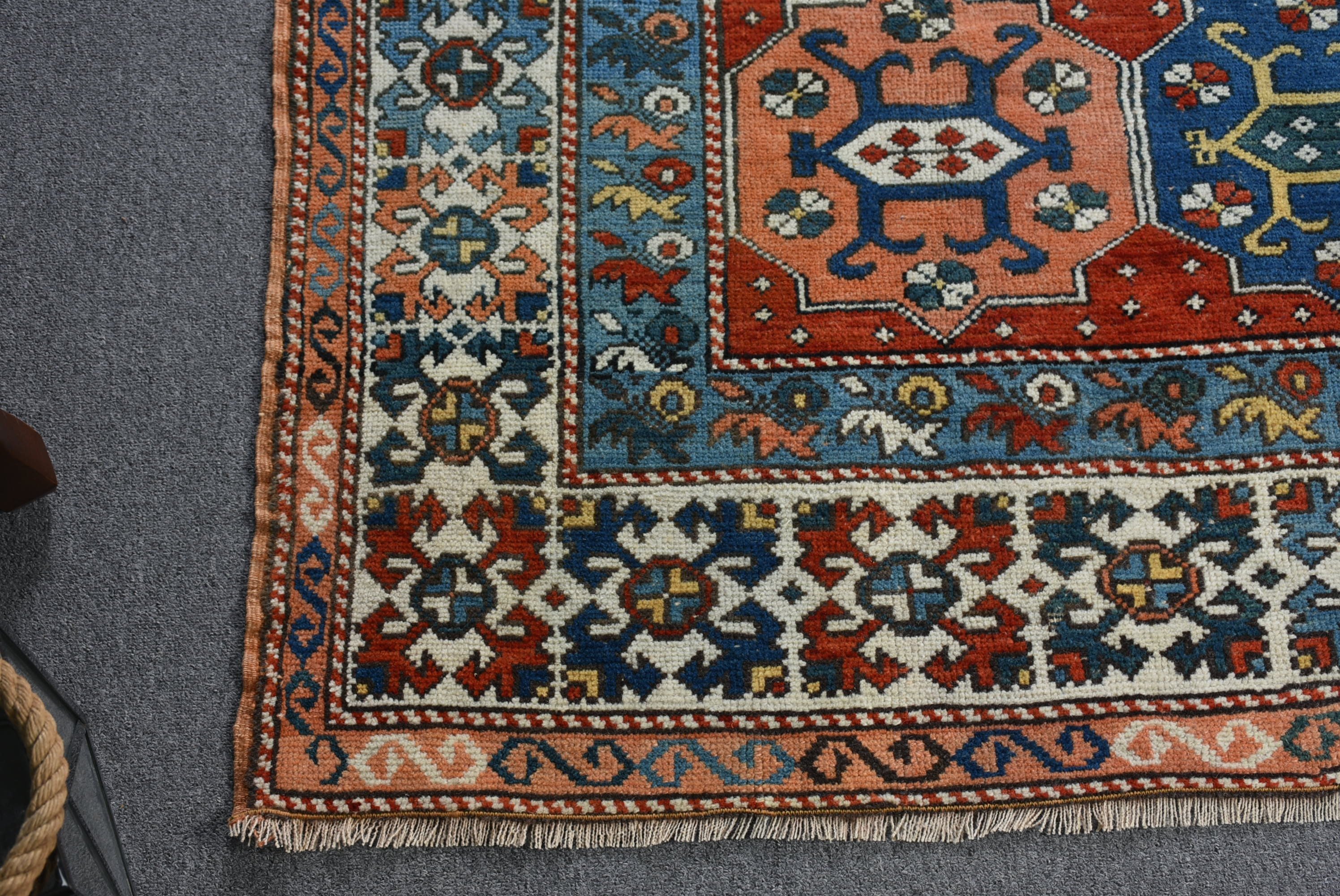 Red Home Decor Rug, Turkish Rugs, Turkey Rug, Bedroom Rugs, Vintage Rugs, 5.9x9.2 ft Large Rug, Living Room Rug, Antique Rugs, Wool Rug