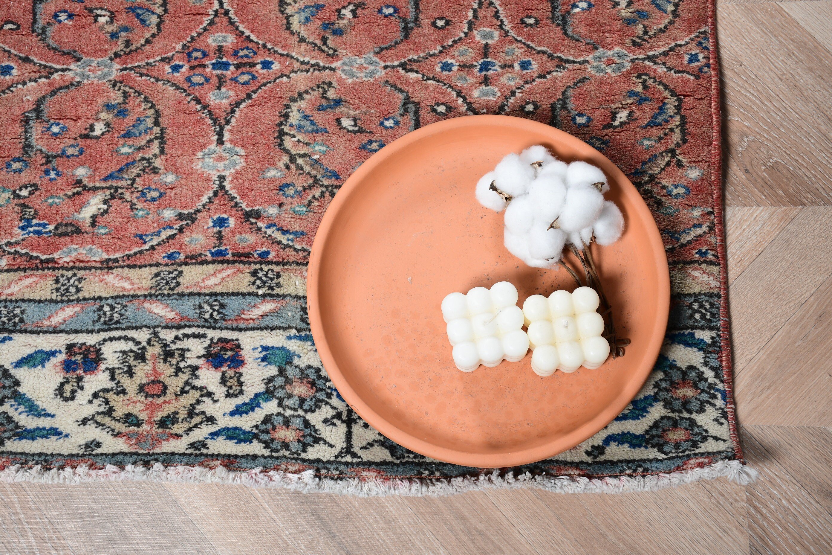 Vintage Halılar, Türk Halısı, Yatak Odası Halıları, Vintage Dekor Halısı, Salon Halıları, 4,5x10,3 ft Büyük Halılar, Kırmızı Oryantal Halı, Havalı Halı, Salon Halıları