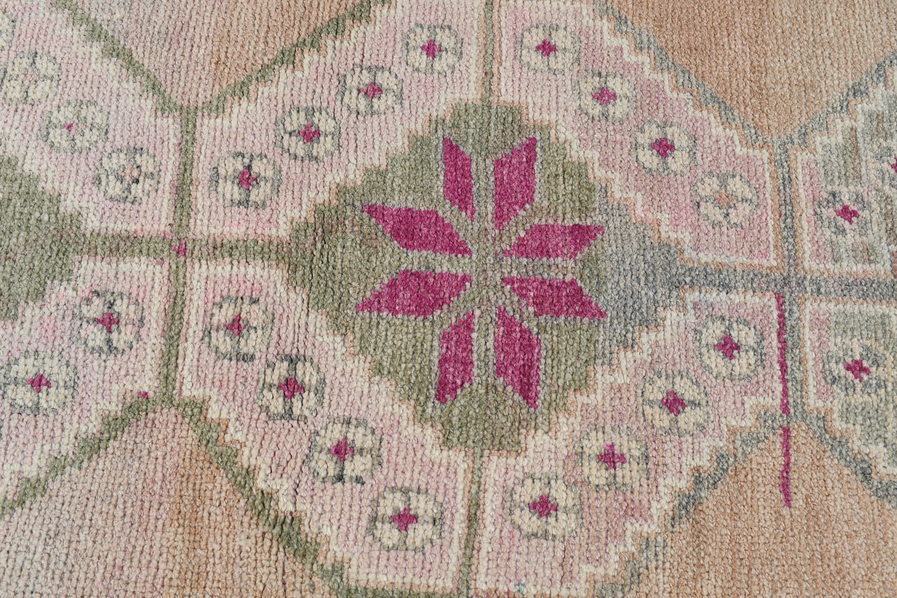 Flatweave Rugs, Wall Hanging Rug, Small Area Rug, Turkish Rugs, Geometric Rugs, Beige Floor Rugs, Vintage Rugs, 2.7x3.9 ft Small Rugs