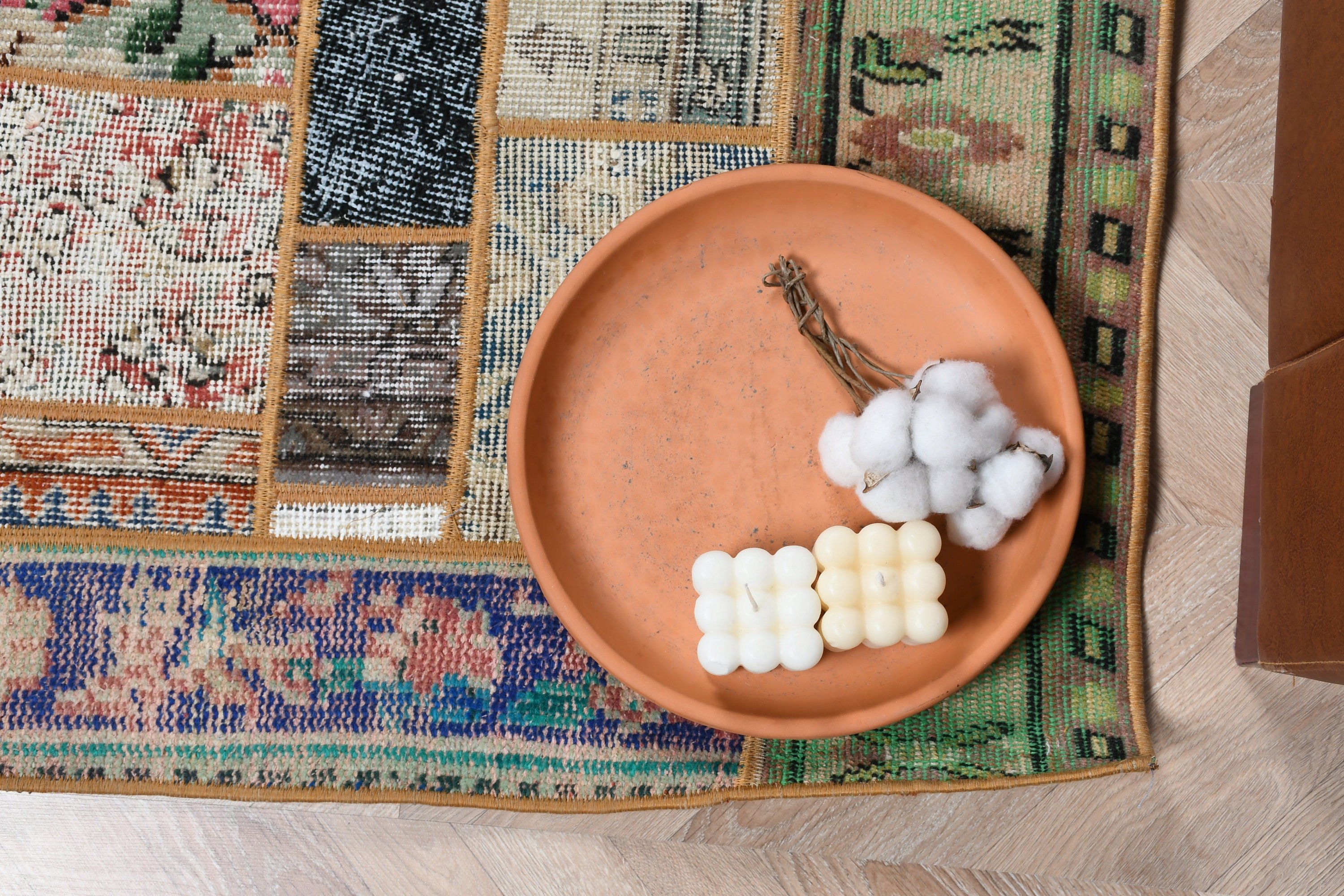 Gökkuşağı Yün Halı, Anadolu Halısı, Giriş Halısı, Havalı Halı, Vintage Halılar, Giriş Halıları, 2,9x7,2 ft Accent Halıları, Mutfak Halısı, Türk Halıları