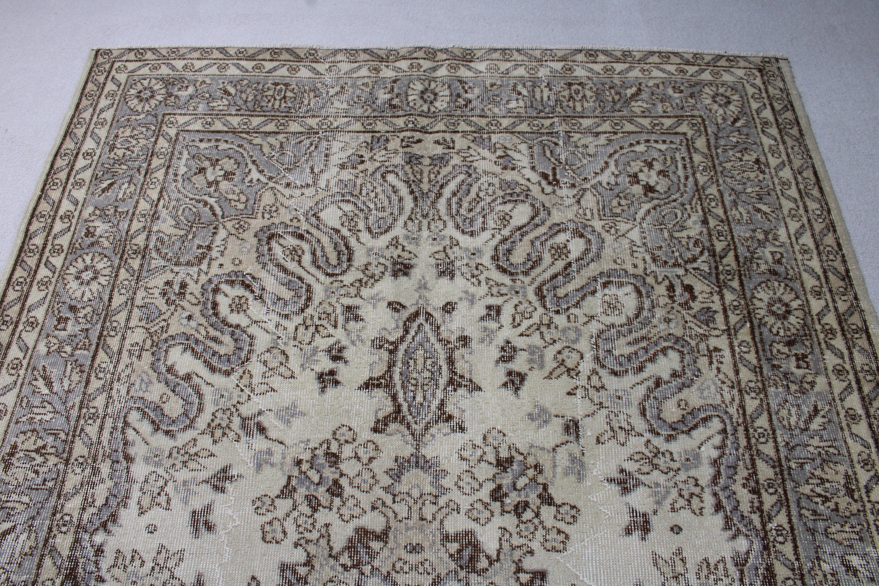 Yatak Odası Halısı, 5.6x9.6 ft Büyük Halı, Türk Halıları, Oryantal Halı, Vintage Halı, Bej Mutfak Halıları, Lüks Halı, Büyük Vintage Halı, Dış Mekan Halısı