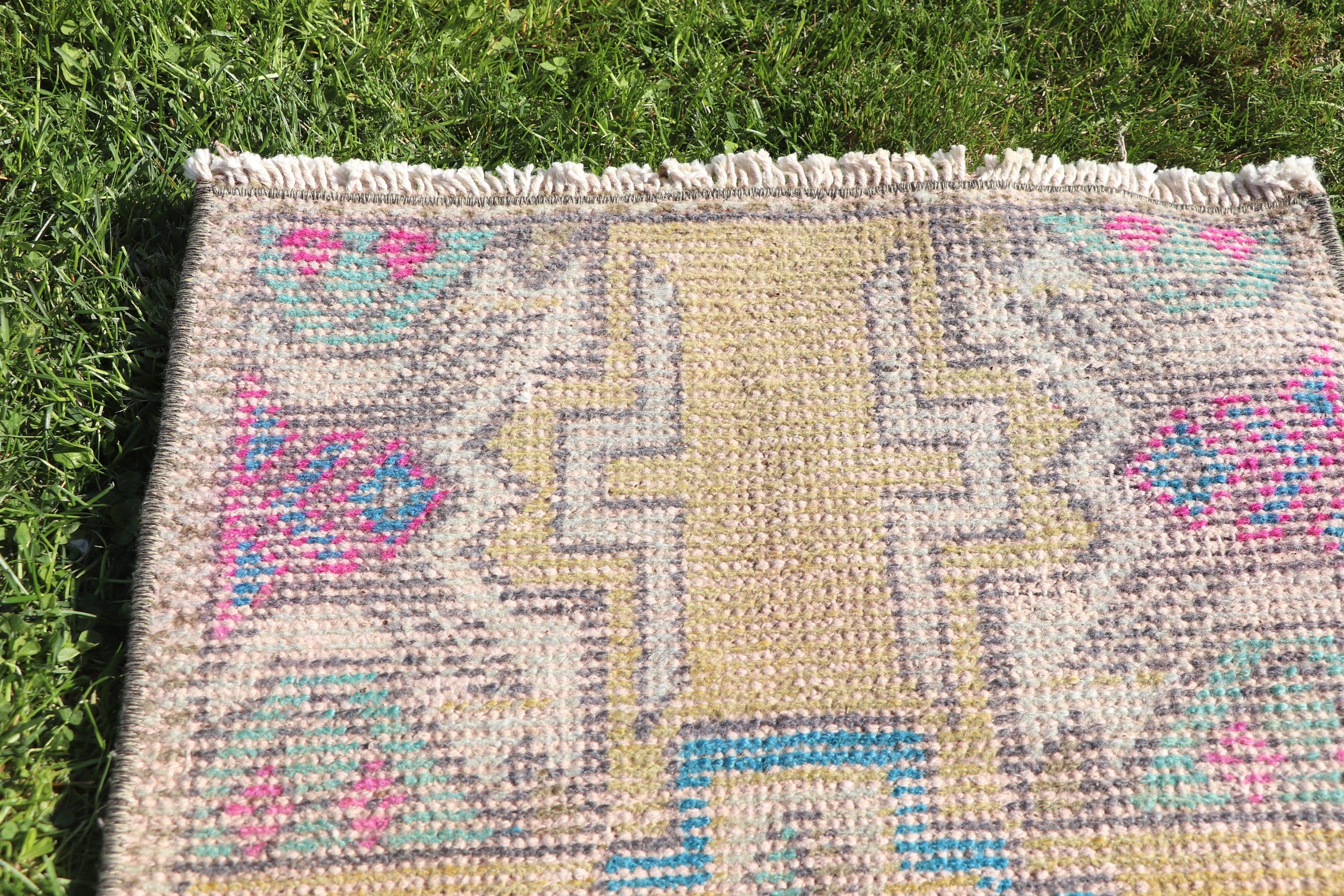 Sarı Yatak Odası Halıları, Türk Halıları, Araba Paspas Halıları, 1.4x2.6 ft Küçük Halılar, Vintage Halılar, Türkiye Halısı, Mutfak Halıları, Modern Halılar