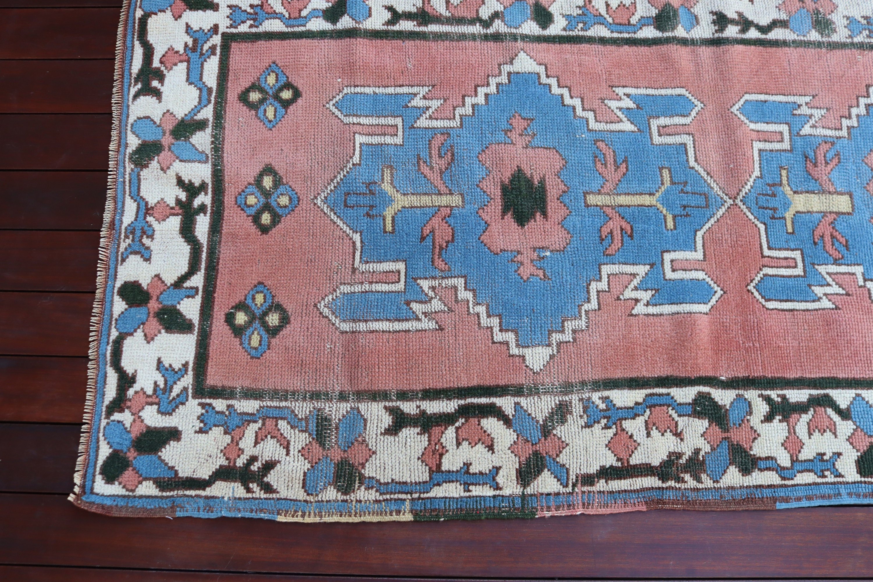 2.8x6 ft Accent Rug, Antique Rug, Rugs for Entry, Vintage Rugs, Turkish Rugs, Nursery Rugs, Neutral Rugs, Pink Boho Rug, Ethnic Rugs