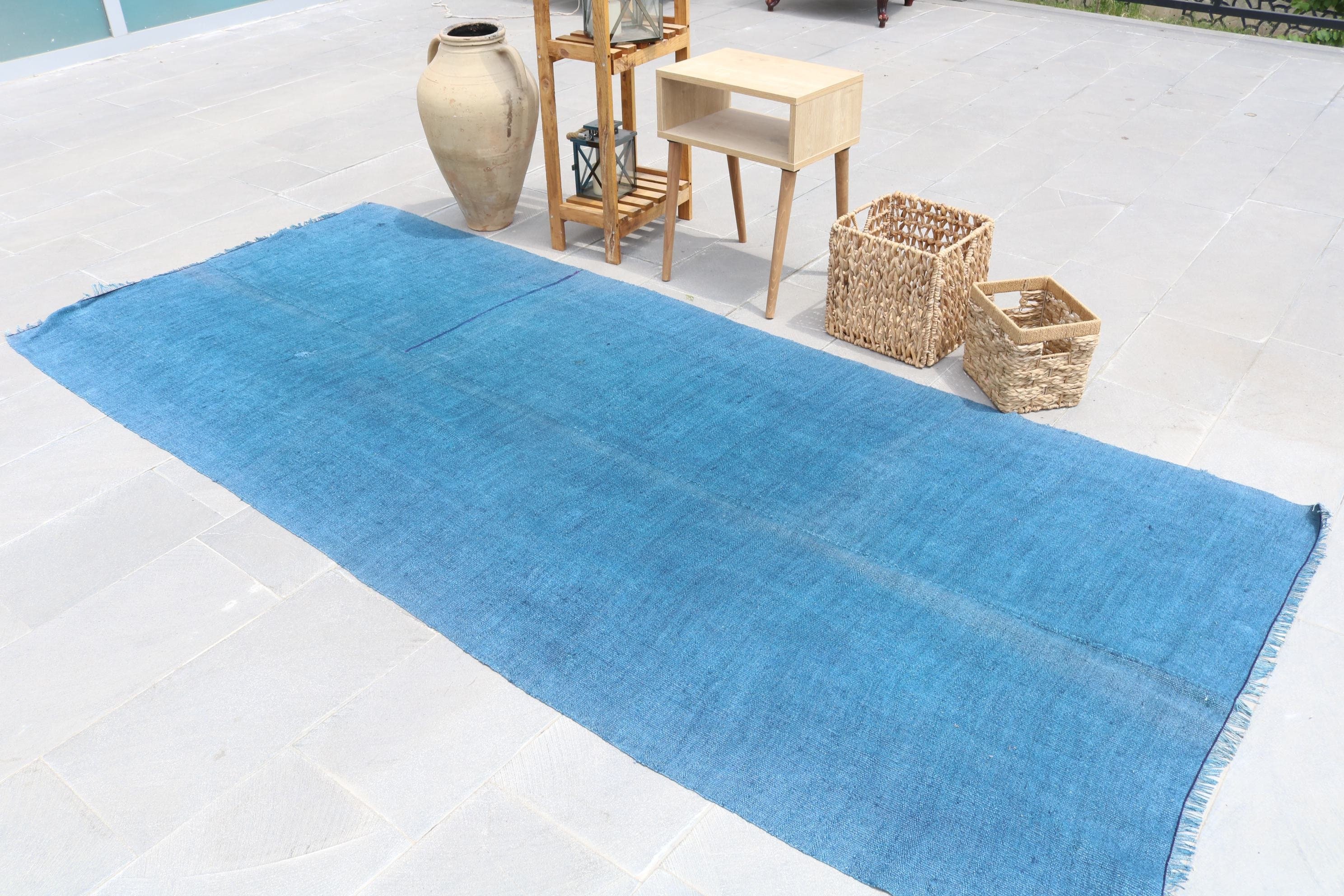 Living Room Rug, Vintage Rug, Turkish Rug, Kitchen Rug, Custom Rug, Rugs for Living Room, Bedroom Rug, 4.2x9.8 ft Large Rug, Cool Rugs