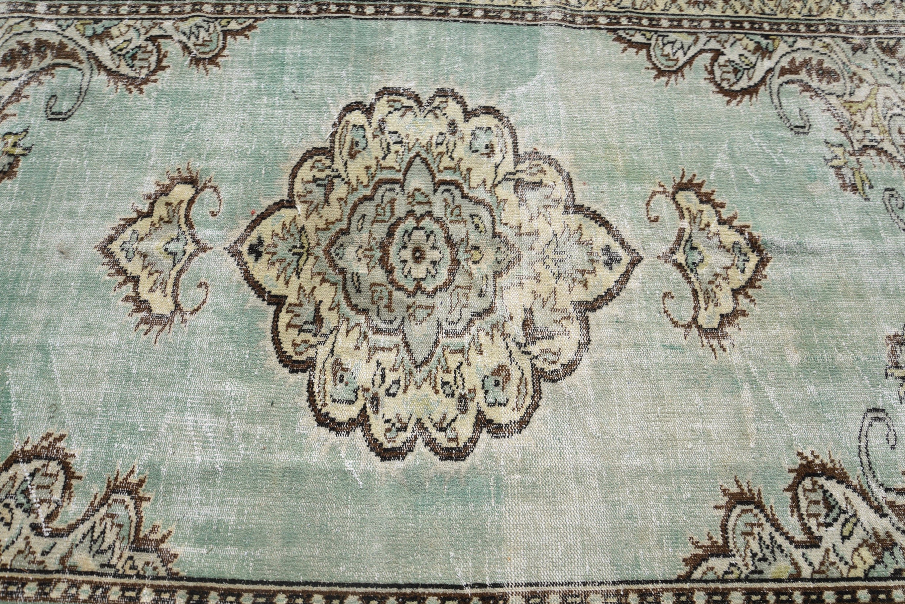 Yemek Odası Halıları, Özel Halılar, Oushak Halıları, Yemek Odası Halısı, Türk Halıları, Yatak Odası Halısı, Vintage Halı, Harika Halı, 5,6x9,1 ft Büyük Halılar