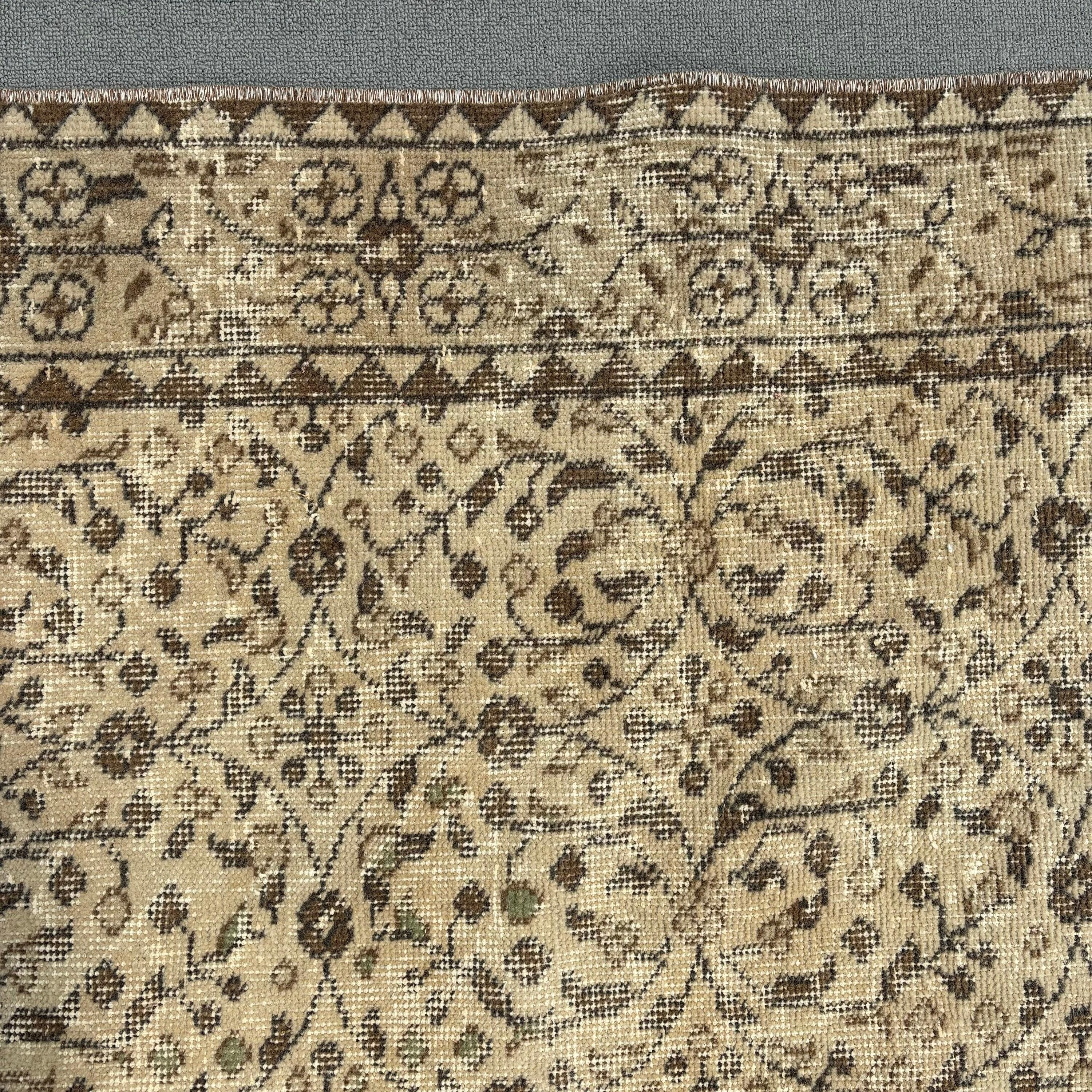 Oryantal Halı, Vintage Halı, Bej Ev Dekor Halıları, Oturma Odası Halısı, 5.4x8.6 ft Büyük Halı, Türk Halıları, Sevimli Halı, Yatak Odası Halısı