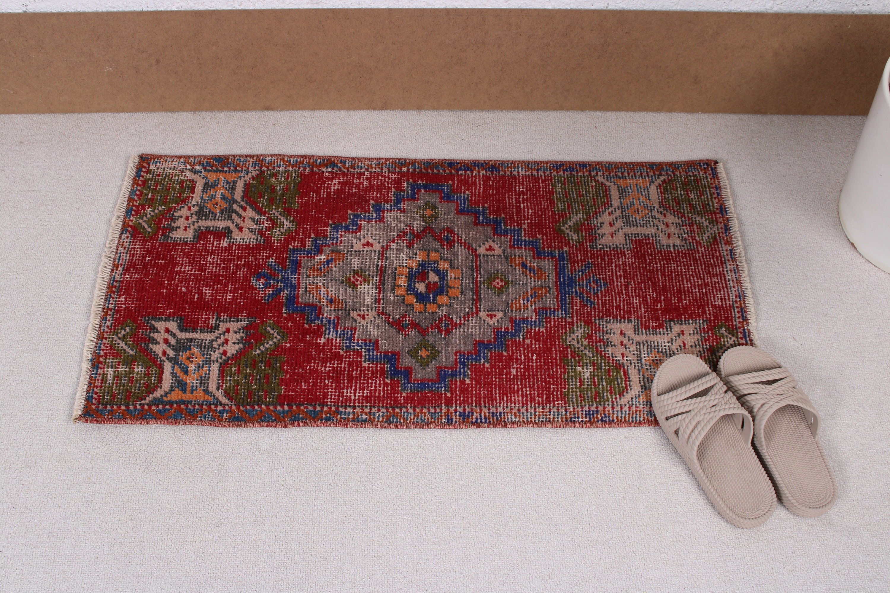 Yatak Odası Halıları, Kırmızı Lüks Halılar, Mutfak Halısı, 1,5x3 ft Küçük Halı, Türk Halısı, Vintage Halılar, Banyo Halıları, Küçük Boho Halıları, Havalı Halı