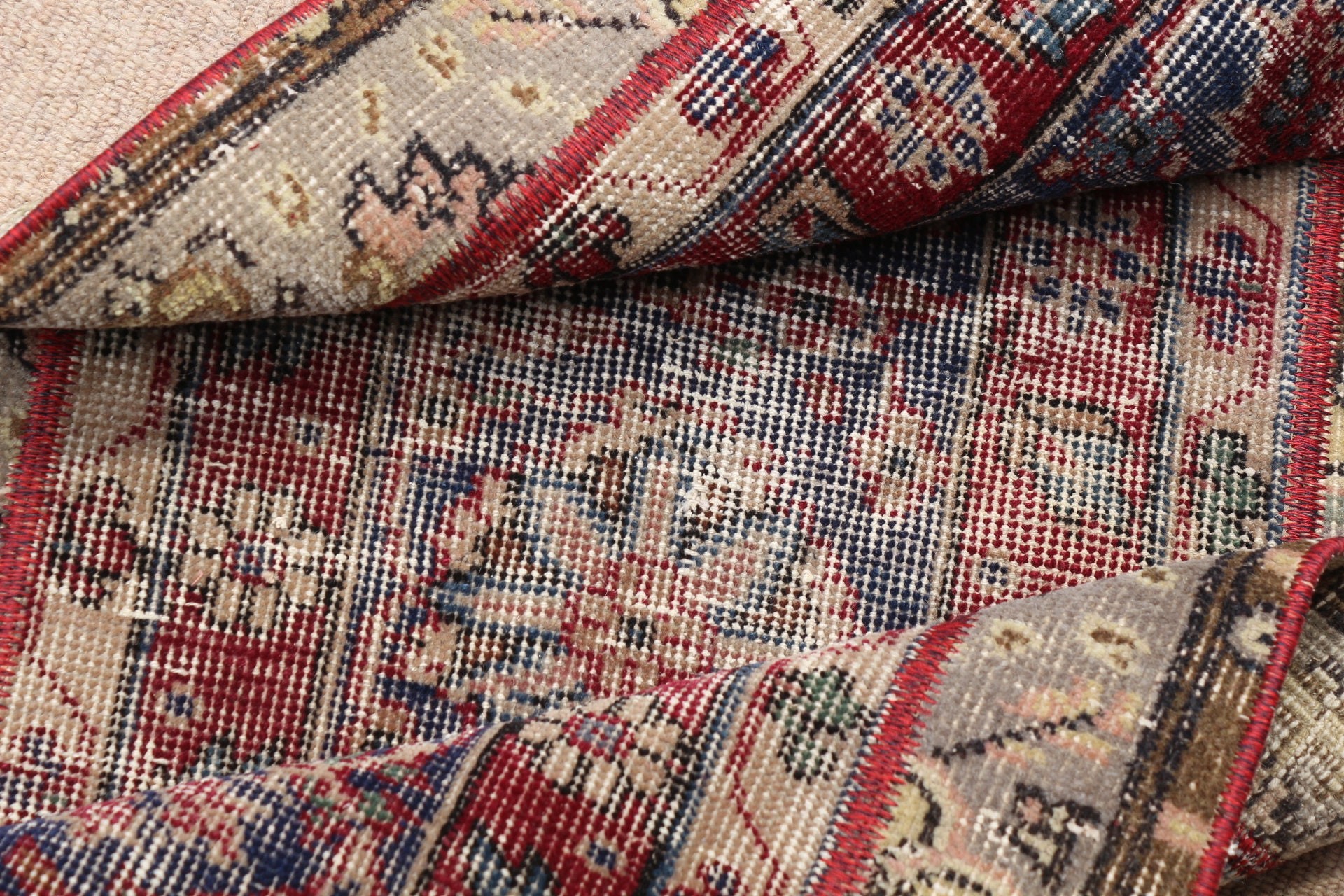 Oriental Rugs, Rugs for Bedroom, 2x3.2 ft Small Rug, Bedroom Rug, Entry Rugs, Anatolian Rug, Vintage Rug, Turkish Rug, Blue Floor Rug