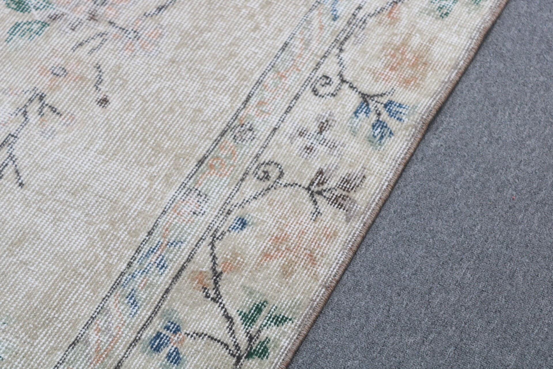 Living Room Rug, 5.4x9.4 ft Large Rug, Oushak Rugs, Designer Rug, Turkish Rug, Salon Rug, Anatolian Rug, Rugs for Bedroom, Vintage Rug