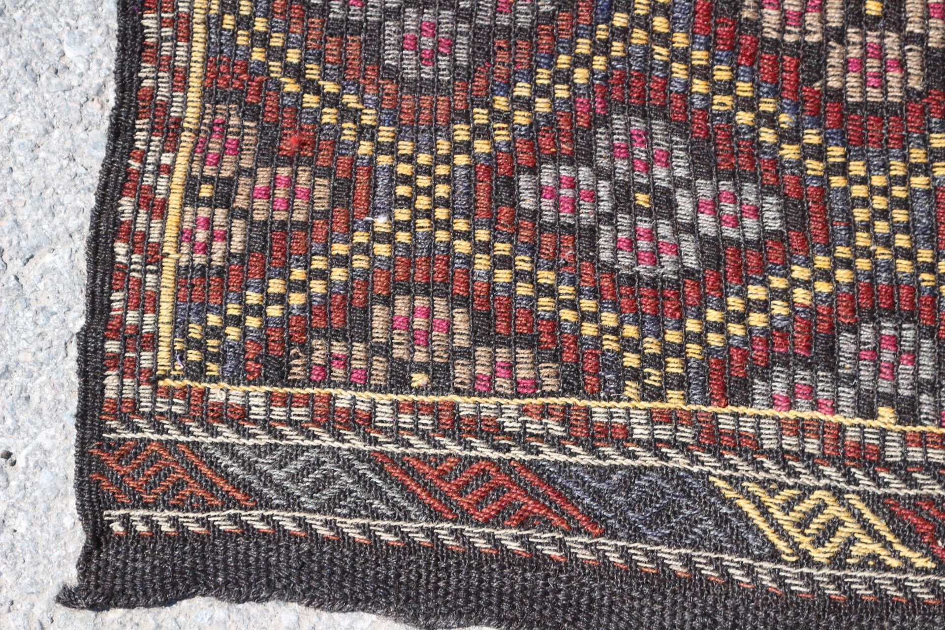 Oushak Rug, Brown Oriental Rugs, Bedroom Rugs, Vintage Rug, Dining Room Rug, Turkish Rug, 5.1x8.6 ft Large Rug, Kilim