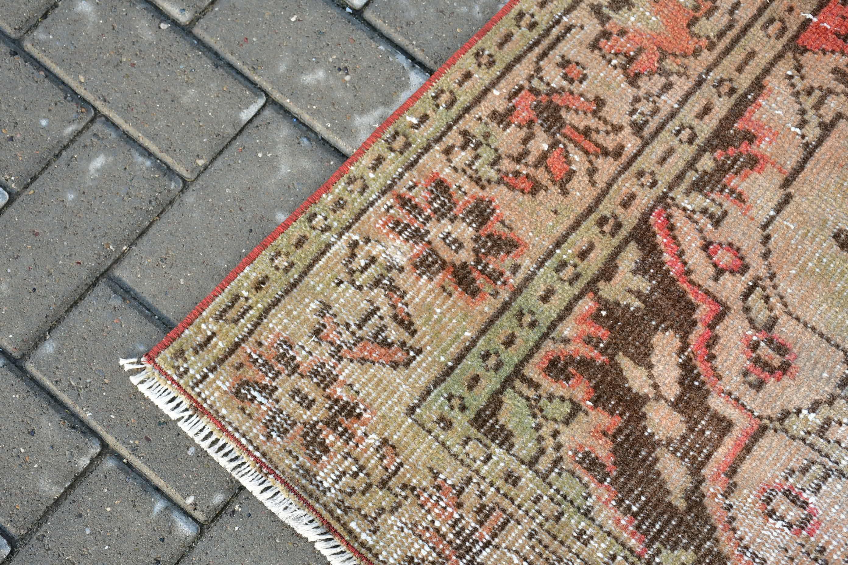 Vintage Rug, Turkish Rug, Moroccan Rug, 5.3x8.5 ft Large Rug, Pale Rug, Salon Rugs, Red Bedroom Rugs, Dining Room Rug, Kitchen Rugs