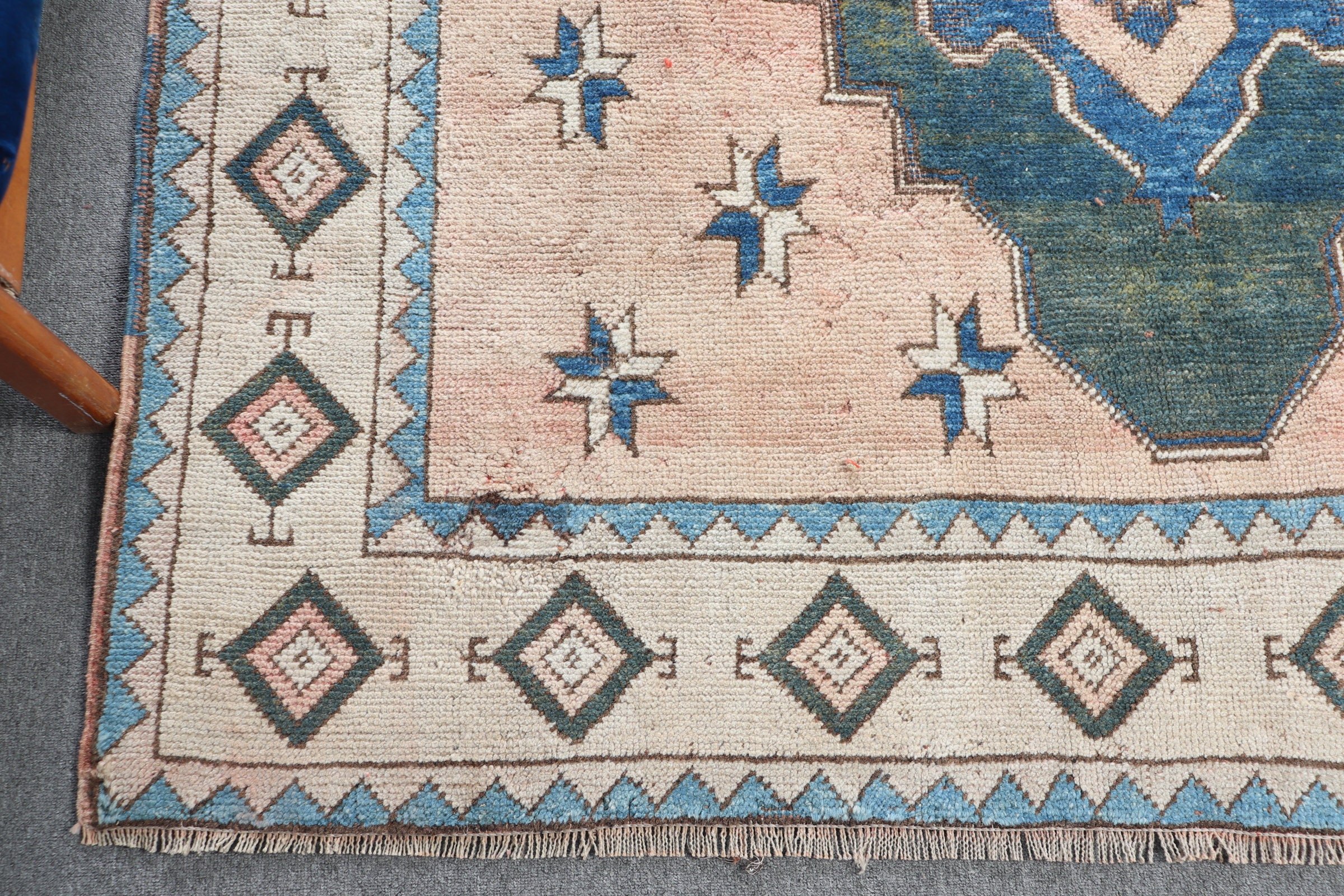 Living Room Rug, Vintage Rug, Turkish Rug, Salon Rugs, Orange Cool Rugs, 5.9x8.6 ft Large Rug, Moroccan Rugs, Custom Rug