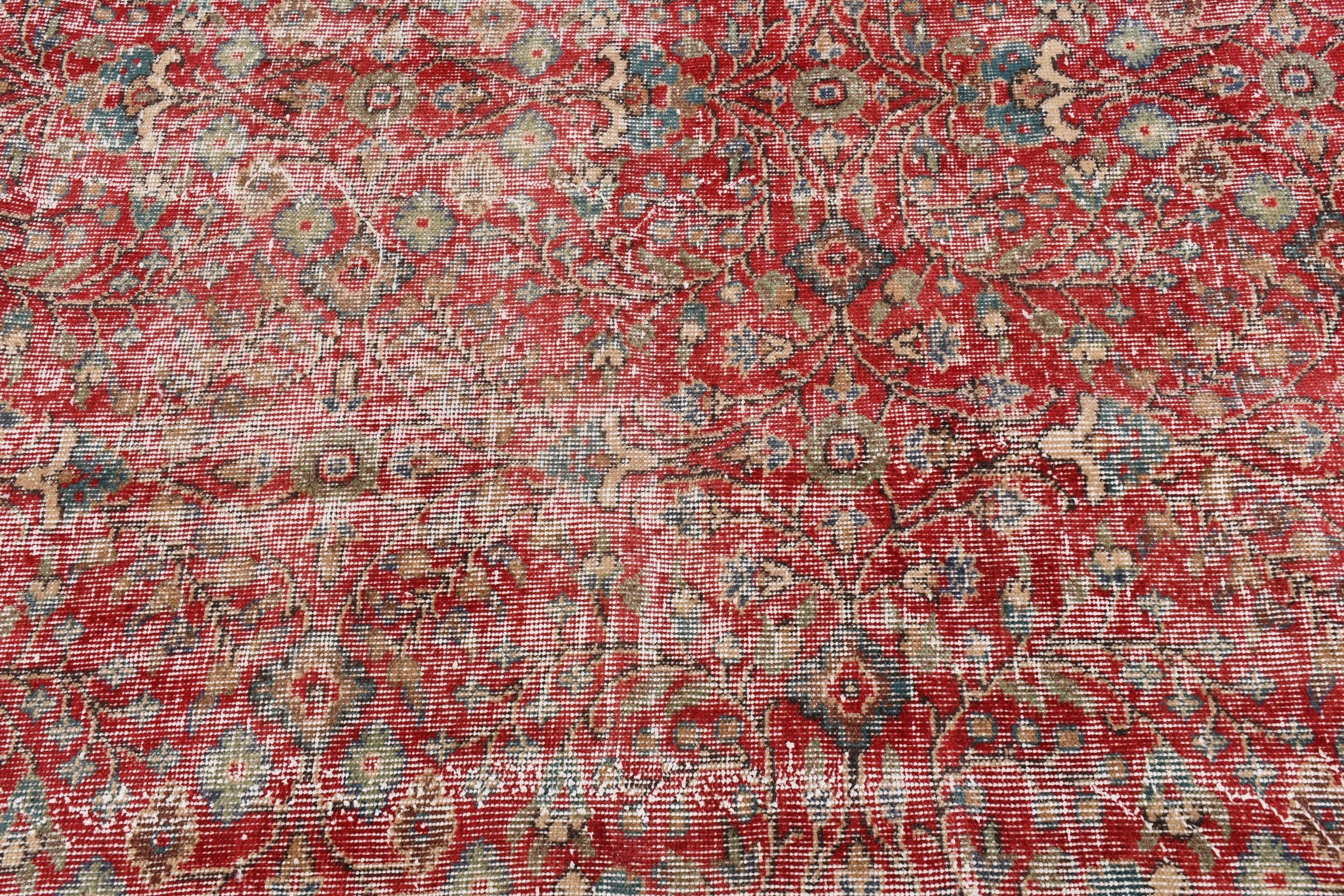 Yer Halısı, Yün Halılar, Bej Modern Halı, Vintage Halılar, Tribal Halılar, Yatak Odası Halısı, Türk Halısı, Büyük Oushak Halısı, 5.8x8 ft Büyük Halılar