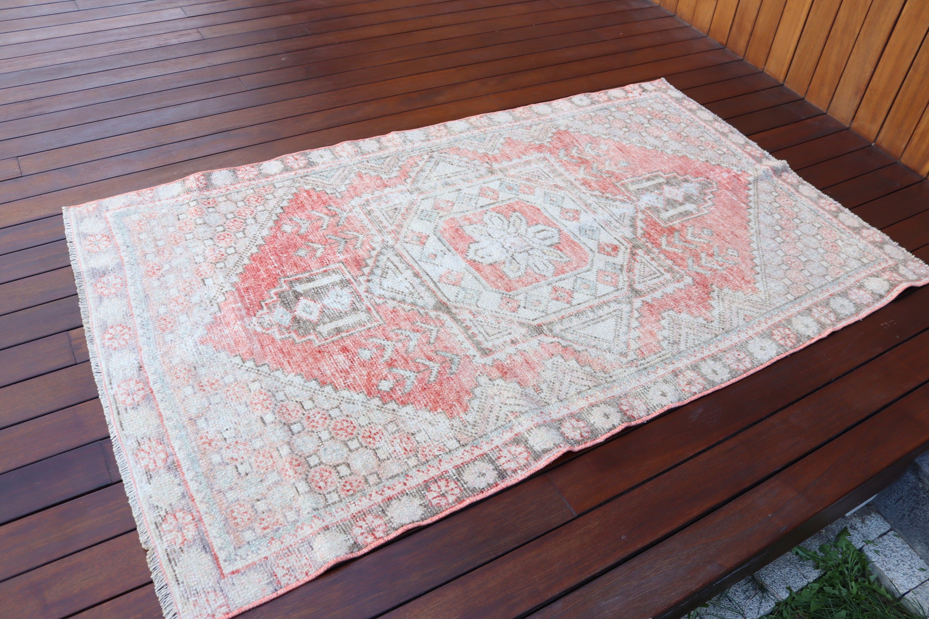 Yatak Odası Halıları, Çocuk Halıları, Vintage Halılar, Dekoratif Halılar, Fas Halıları, Bej Oushak Halıları, 3.4x5.5 ft Accent Halıları, Türk Halıları