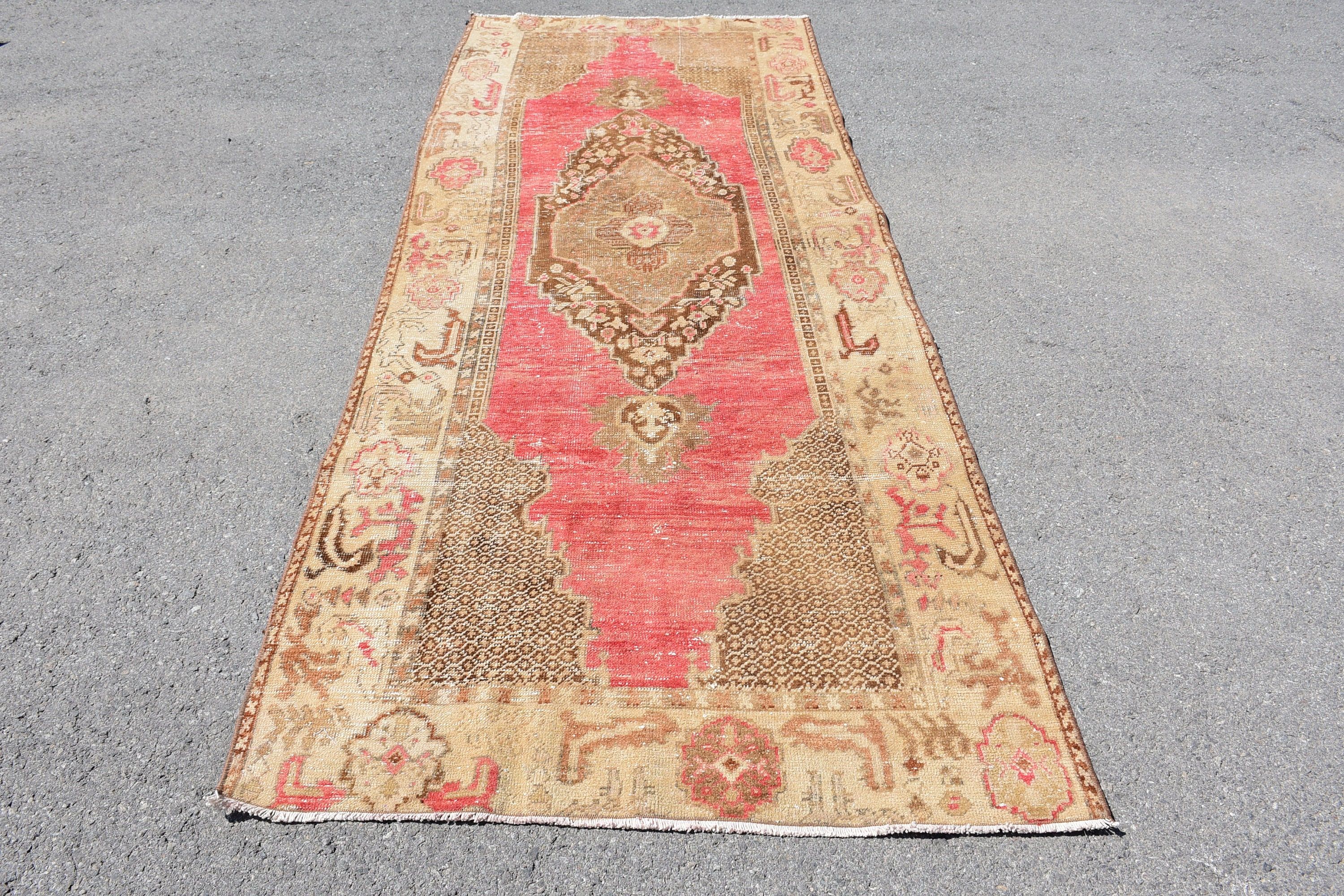 Anadolu Halısı, Soluk Halı, Mutfak Halısı, Yemek Odası Halısı, Türk Halısı, Vintage Halı, Oturma Odası Halısı, 4x9.6 ft Alan Halıları, Yemek Odası Halıları