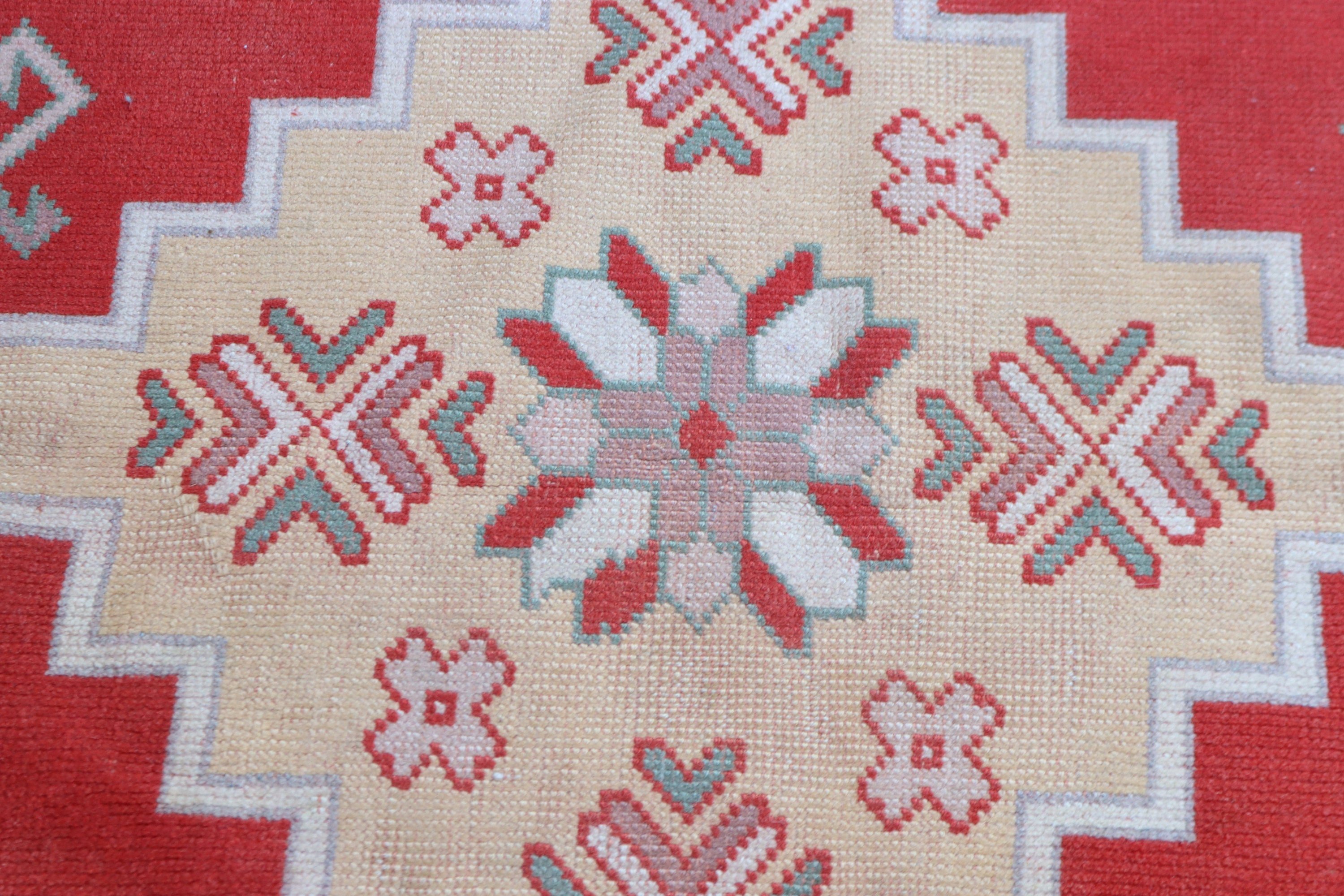 5.8x8.4 ft Large Rugs, Turkish Rugs, Flatweave Rugs, Statement Rugs, Large Vintage Rugs, Vintage Rug, Bedroom Rug, Red Flatweave Rug