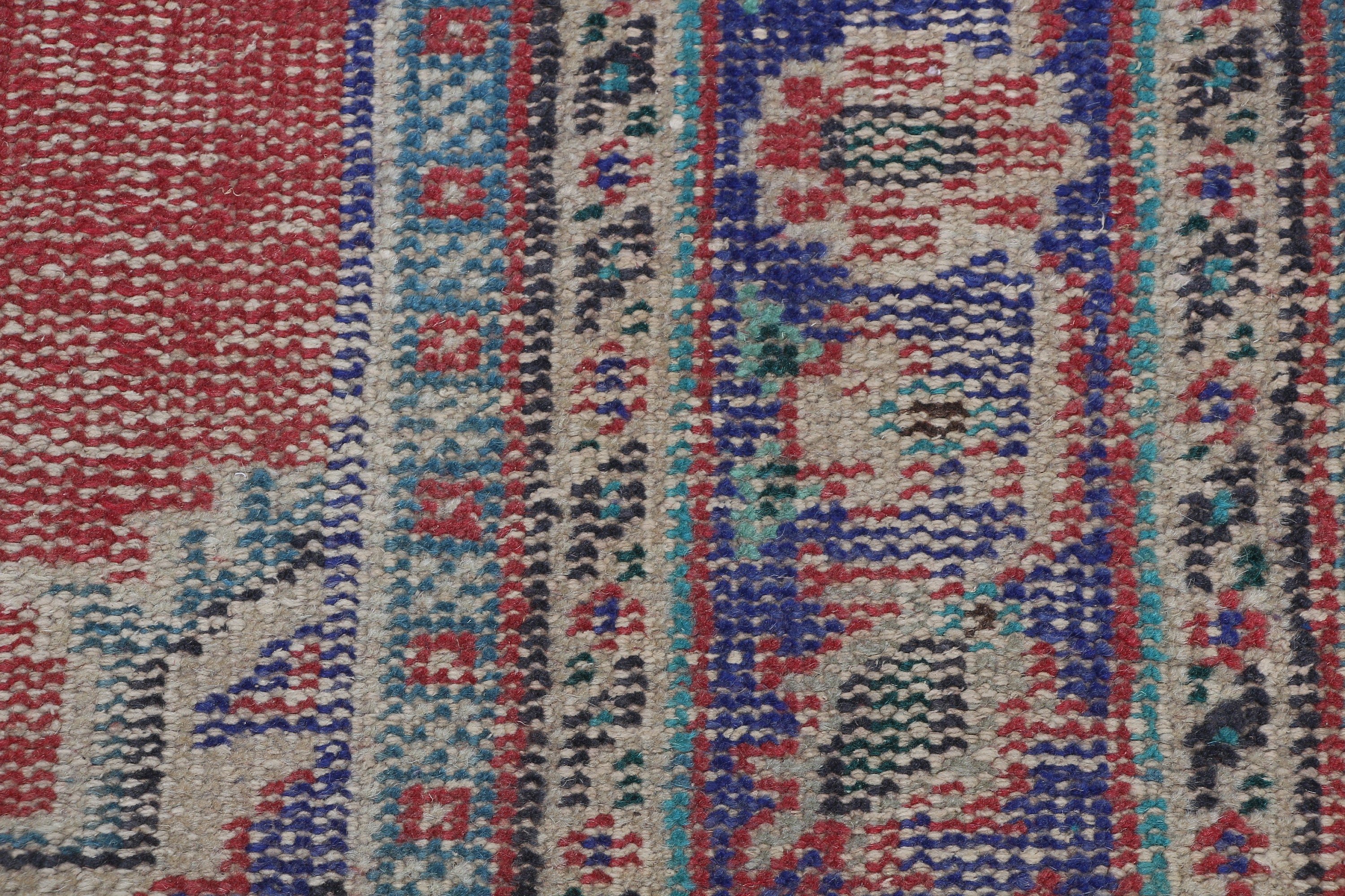 Turkish Rug, Nursery Rug, Beige Moroccan Rug, Vintage Rug, Bath Rug, Oushak Rug, Rugs for Bedroom, Antique Rug, 2.5x1.6 ft Small Rugs