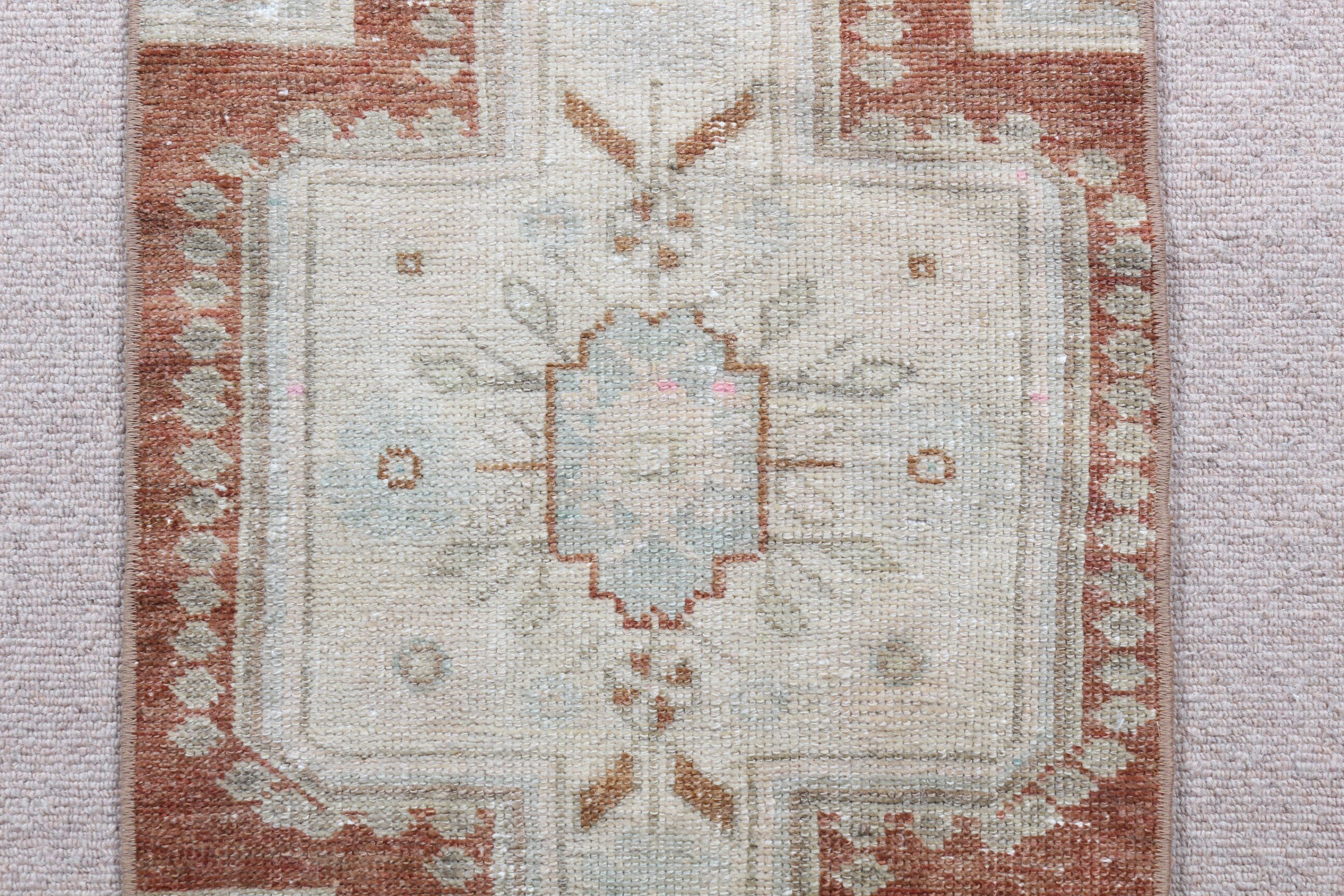 Entry Rug, Vintage Rug, 1.6x3.1 ft Small Rugs, Bedroom Rug, Kitchen Rug, Rugs for Bath, Turkish Rugs, Anatolian Rug, Beige Oushak Rug