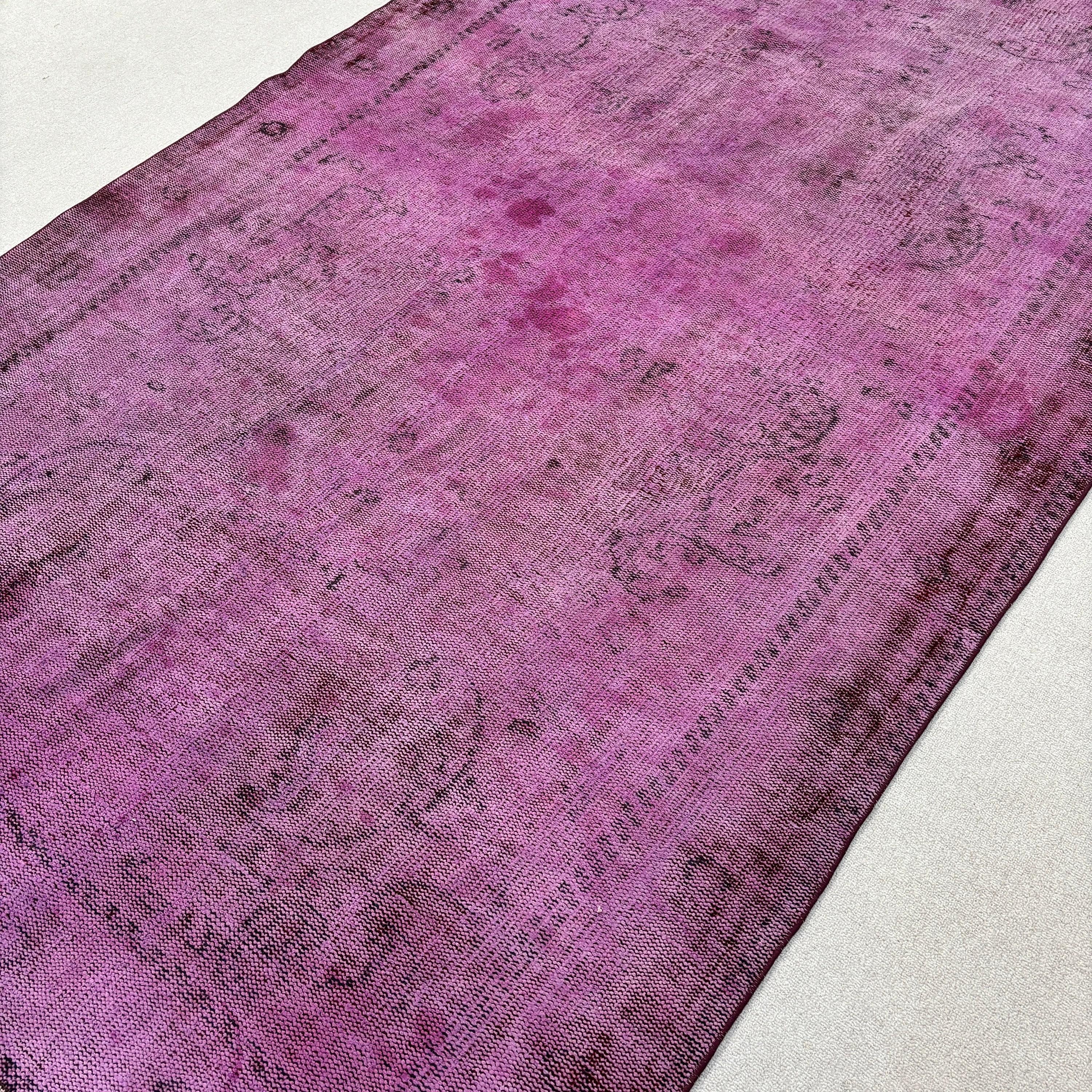 5.5x9.7 ft Large Rug, Dining Room Rug, Handwoven Rug, Vintage Rugs, Turkish Rugs, Purple Bedroom Rugs, Large Vintage Rug