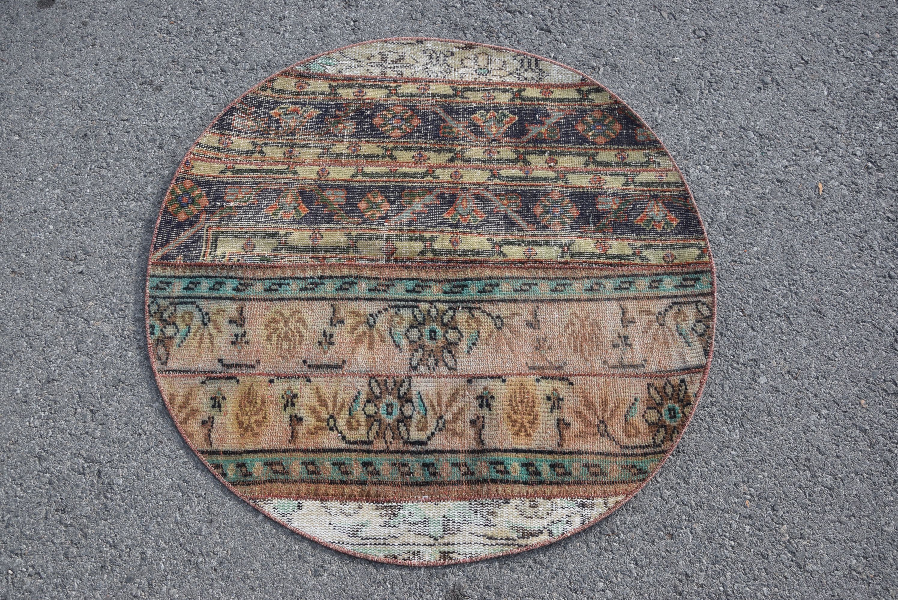 Ev Halı, Yatak odası Halı, Yatak odası Halı, Türk Halı, Mavi Antik Halı, Paspas Halı, Banyo Halı, Antik Halı, 102x102 cm Küçük Halı