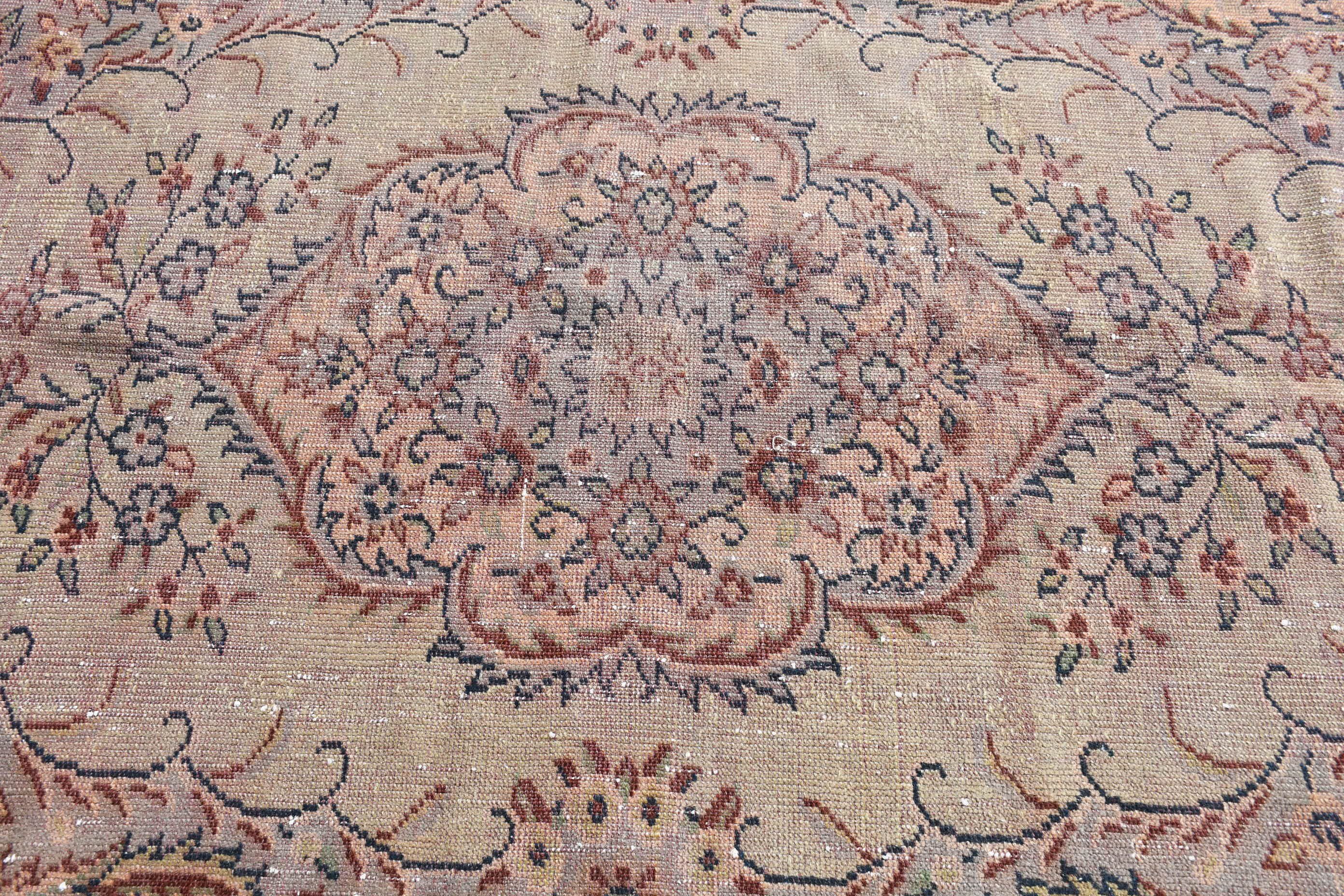 Yemek Odası Halısı, Kabile Halıları, Soğuk Halı, 5.6x9.6 ft Büyük Halı, Türk Halısı, Oturma Odası Halısı, Yeşil Yün Halı, Ev Dekor Halısı, Vintage Halı