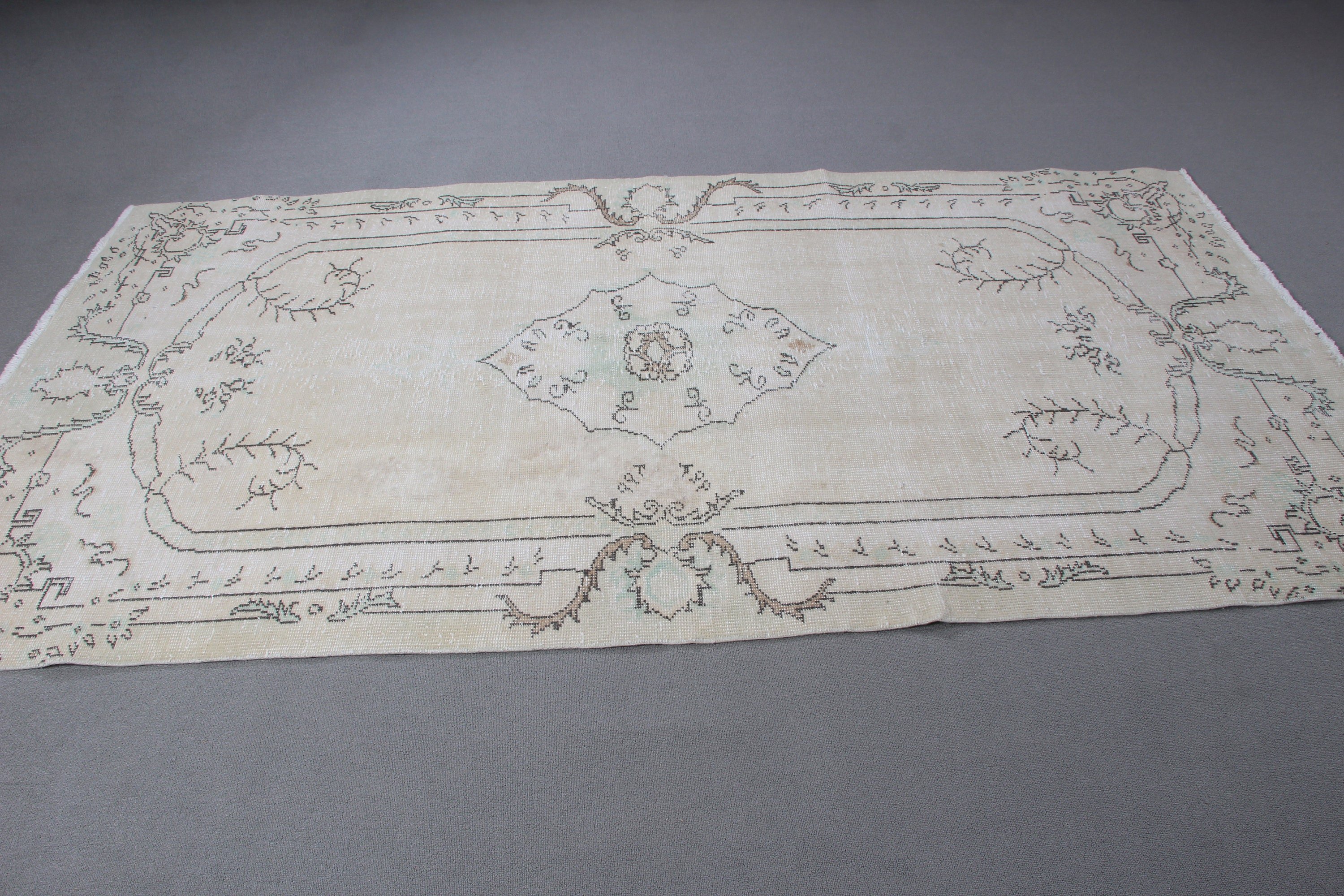 Vintage Rug, Boho Rugs, Dining Room Rug, Beige Bedroom Rugs, Luxury Rugs, 4.8x8.9 ft Large Rugs, Large Boho Rug, Turkish Rugs, Moroccan Rug