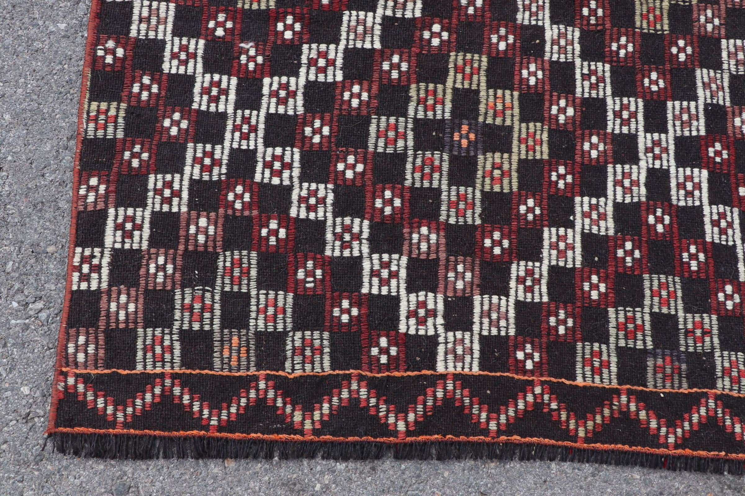 Old Rugs, Salon Rugs, Kilim, Oushak Rugs, Living Room Rug, Cool Rugs, 4.8x9 ft Large Rugs, Black Oriental Rugs, Turkish Rugs, Vintage Rug