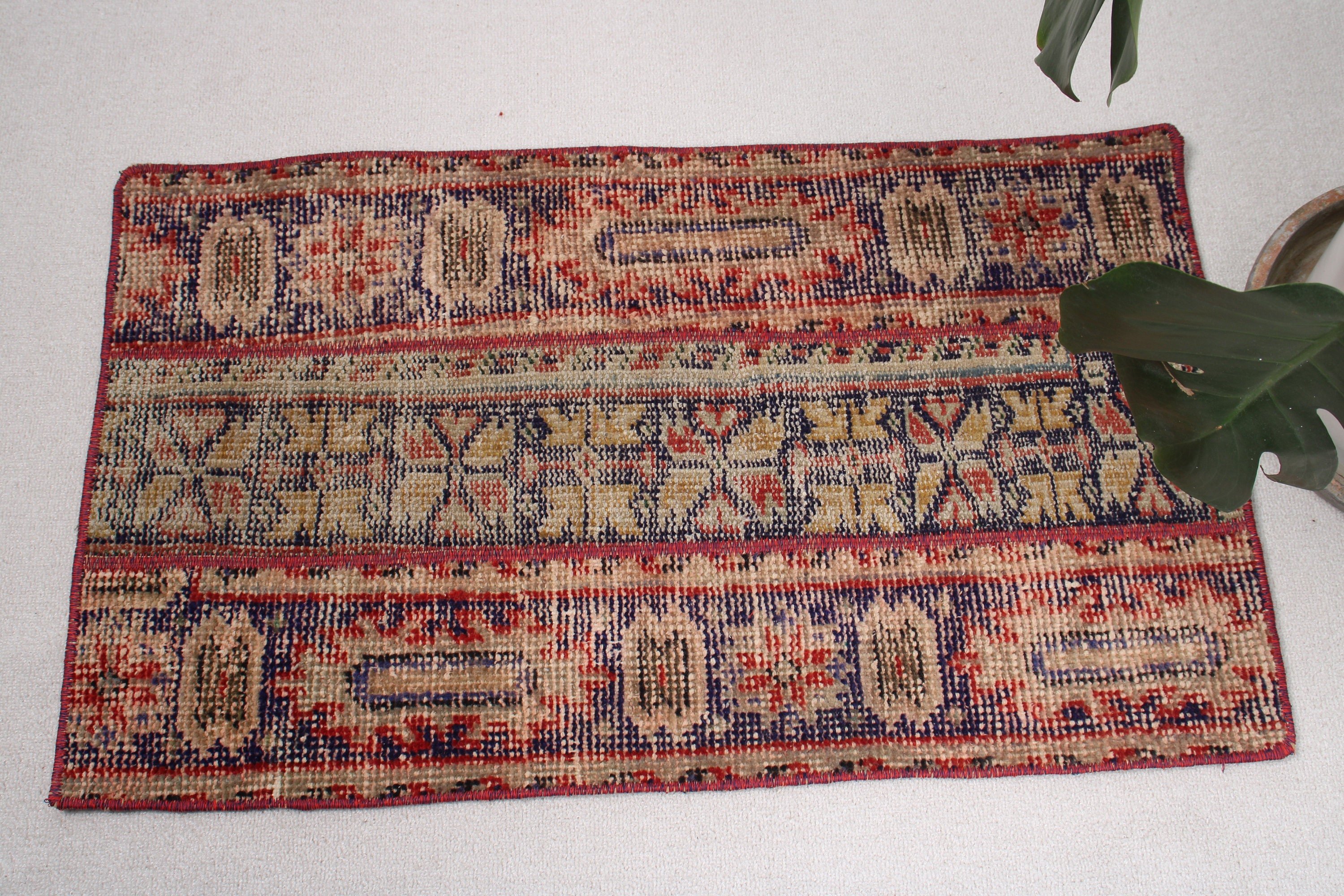 Yatak Odası Halısı, Mavi Oryantal Halı, Oryantal Halılar, Vintage Halı, Türk Halıları, 1.8x3.1 ft Küçük Halılar, Duvara Asılı Halı, Açıklama Halıları