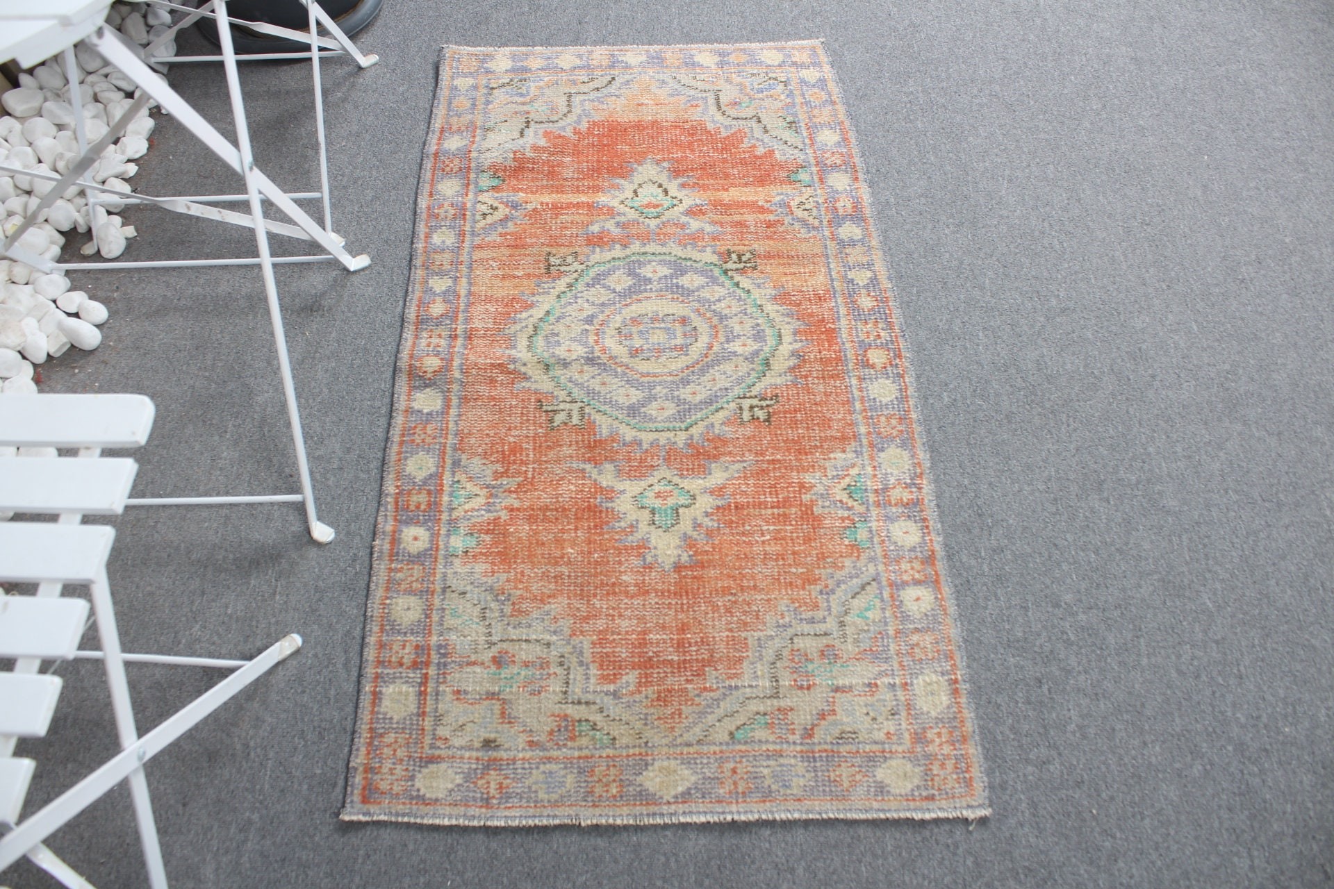 Mutfak Halıları, Araba Paspas Halıları, Kırmızı Mutfak Halıları, Türk Halısı, Estetik Halı, Antika Halı, Vintage Halılar, 2.3x4.2 ft Küçük Halı