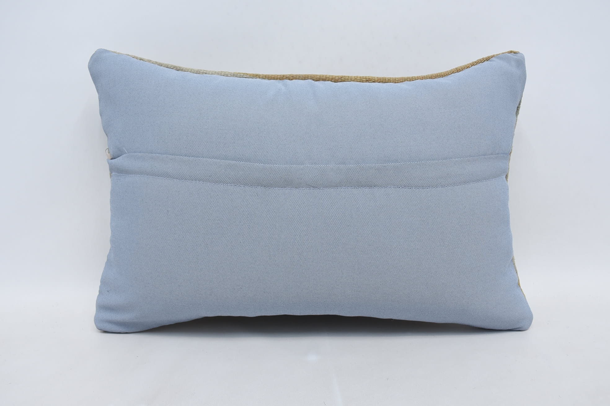 Handmade Kilim Cushion, 16"x24" Green Pillow, Home Decor Pillow, Interior Designer Pillow, Aztec Pillow Case