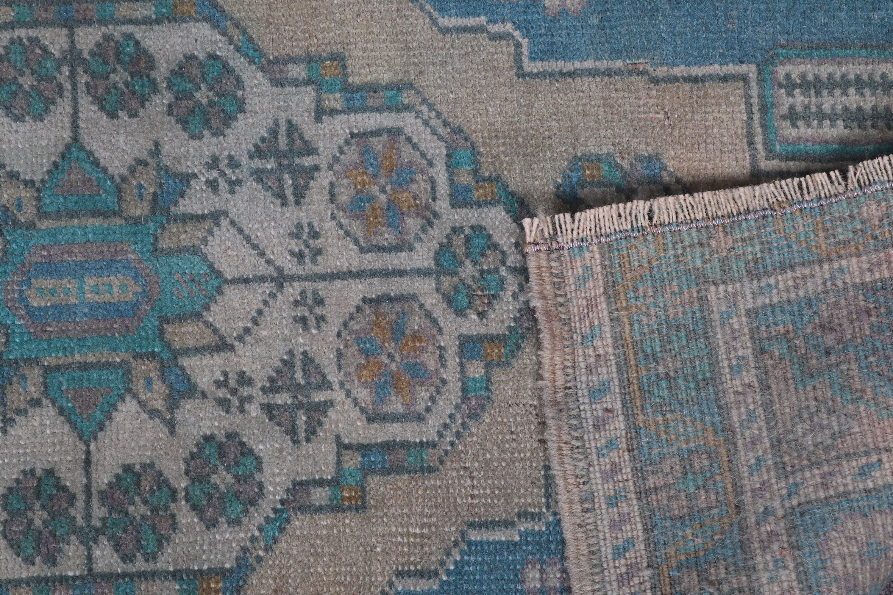 El Dokuma Halı, Kahverengi Boho Halılar, Antika Halılar, 1.7x3.3 ft Küçük Halı, Küçük Alan Halıları, Türk Halısı, Banyo Halıları, Banyo Paspası Boho Halısı, Vintage Halı