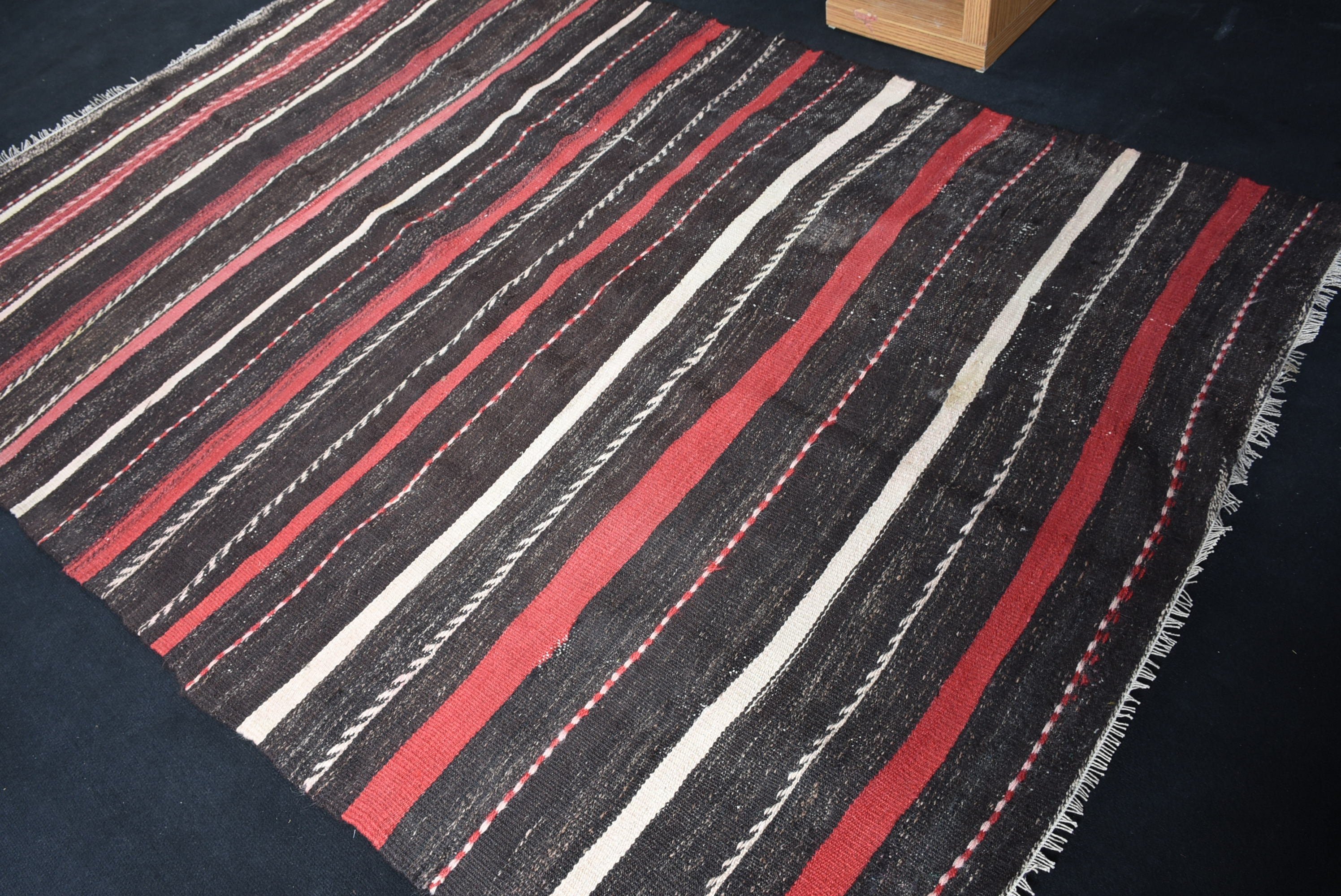 Salon Halıları, Türkiye Halısı, Kahverengi Yer Halıları, Oturma Odası Halıları, Kilim, Vintage Halı, 5.8x9 ft Büyük Halılar, Fas Halıları, Yer Halısı, Türk Halısı