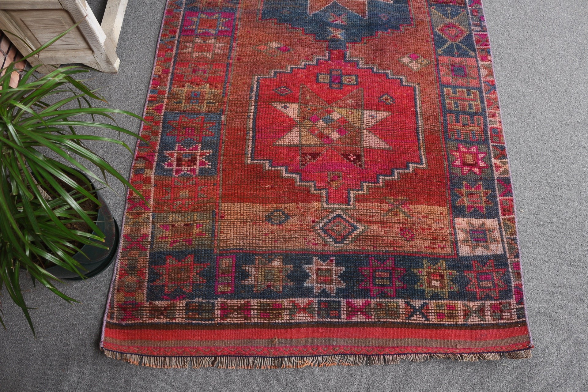 Türk Halıları, Mutfak Halıları, Sessiz Halı, Koridor Halısı, Turuncu Ev Dekor Halıları, Merdiven Halısı, 3.3x11 ft Runner Halıları, Vintage Halı