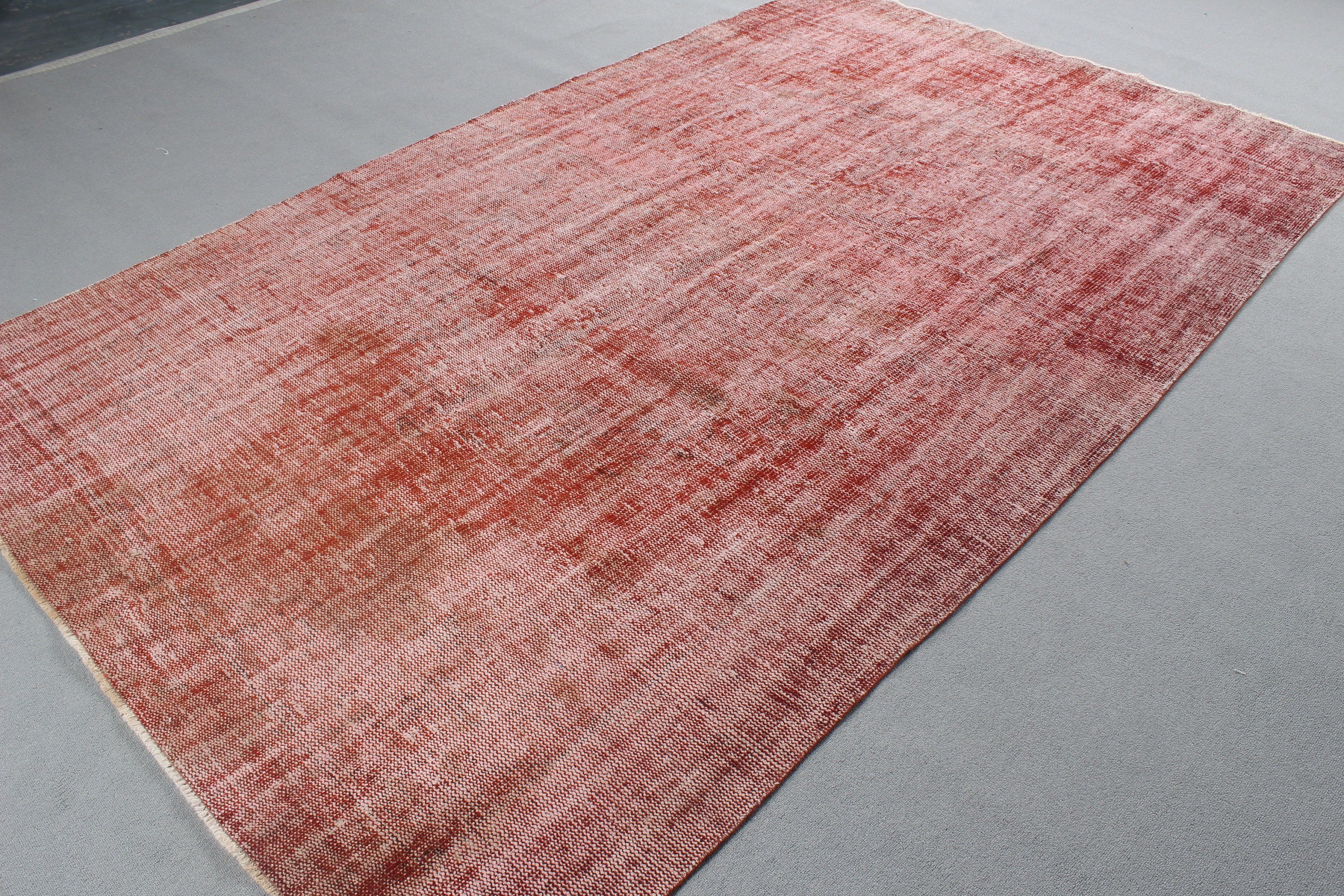 Large Oushak Rug, Vintage Rugs, 5.8x9.6 ft Large Rug, Pink Modern Rugs, Large Boho Rug, Turkish Rugs, Tribal Rugs, Modern Rug, Luxury Rug