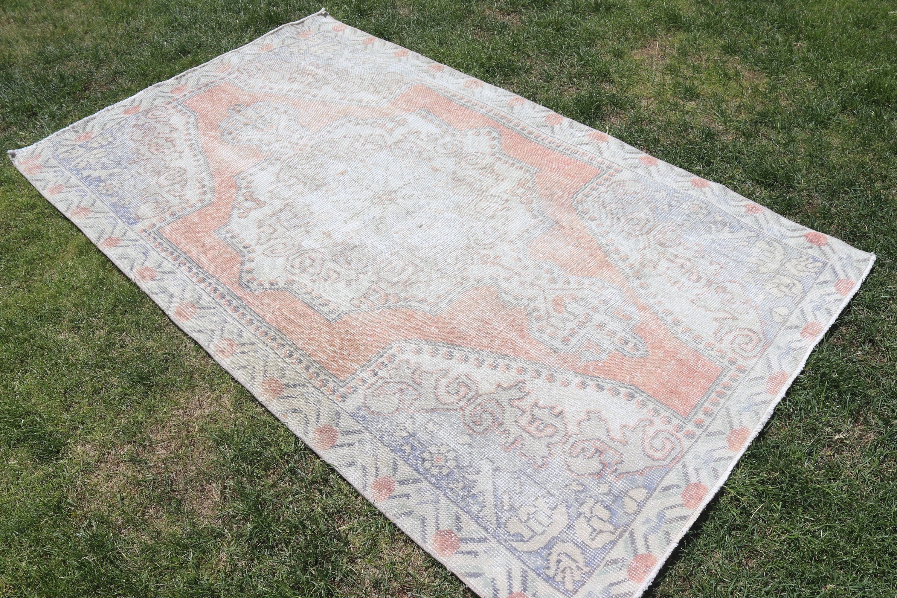 Egzotik Halılar, Oryantal Halılar, Yer Halısı, Vintage Halılar, Türk Halısı, Oturma Odası Halıları, Havalı Halı, 4.2x6.9 ft Alan Halıları, Bej Anadolu Halısı