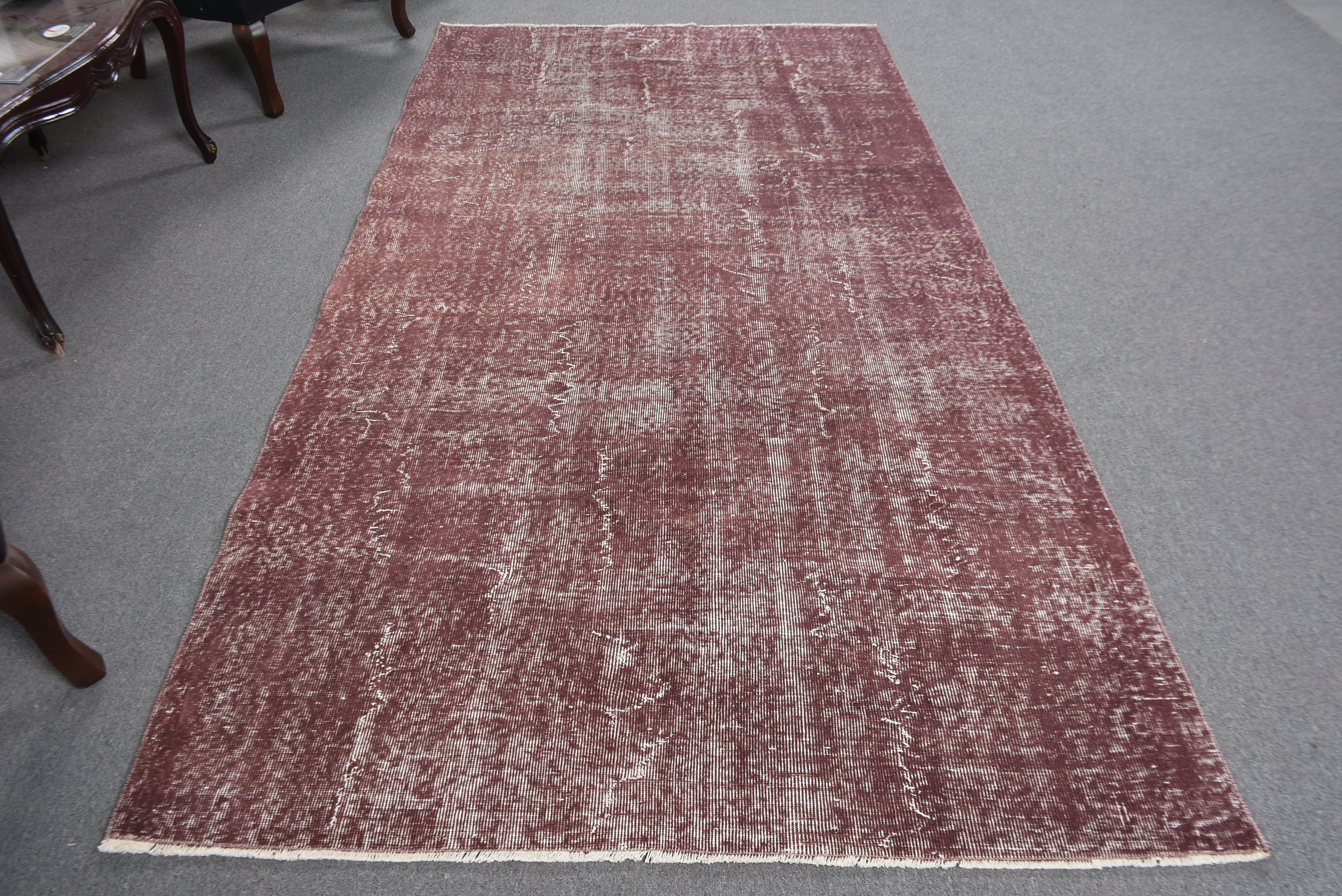 4.8x9.3 ft Large Rug, Rugs for Salon, Cool Rugs, Turkish Rug, Bedroom Rug, Large Oushak Rug, Red Luxury Rug, Vintage Rugs, Salon Rug