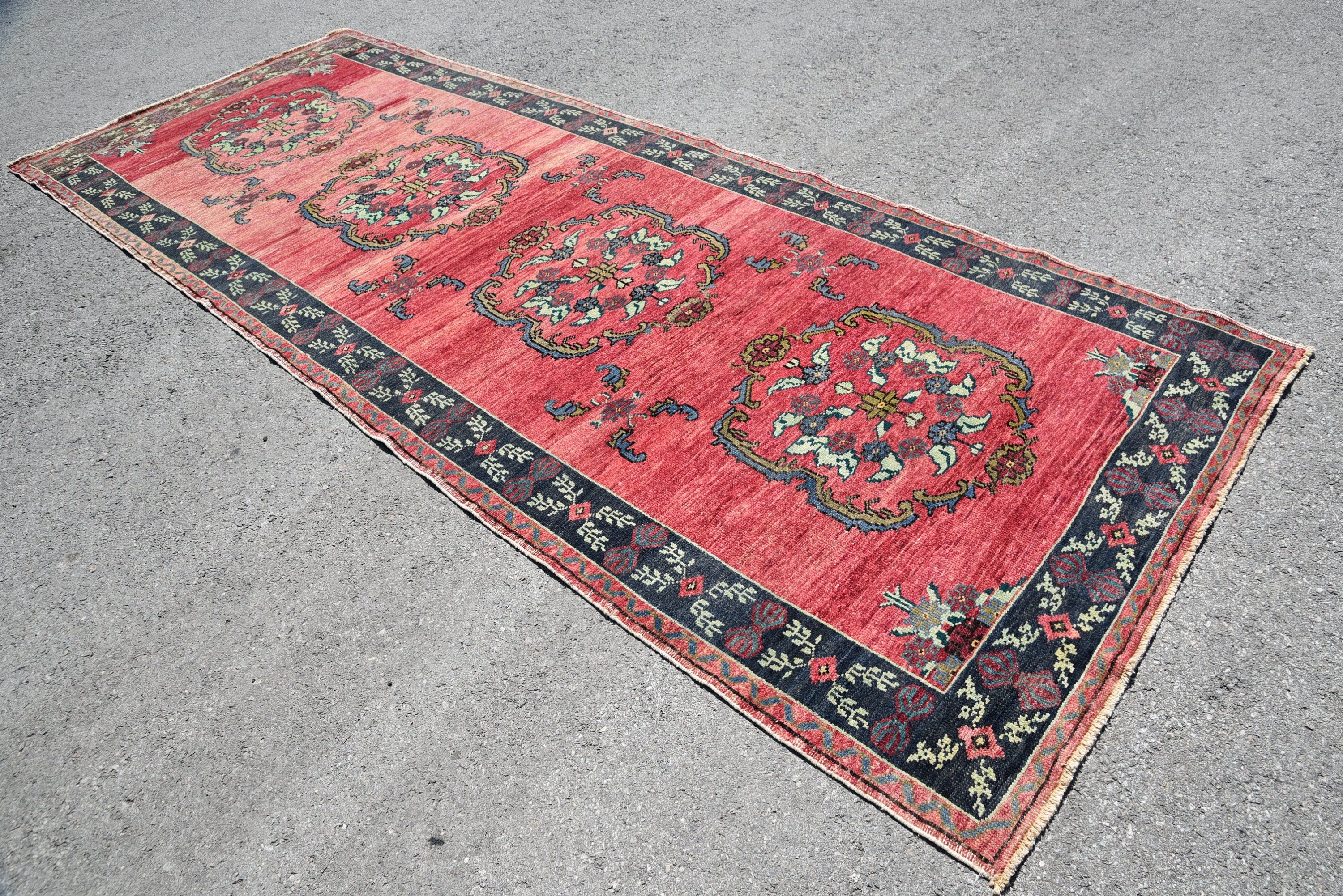 Mutfak Halısı, 4.7x12.2 ft Yolluk Halısı, Koridor Halısı, Merdiven Halısı, Koridor Halıları, Oushak Halıları, Türk Halıları, Vintage Dekor Halıları, Vintage Halılar