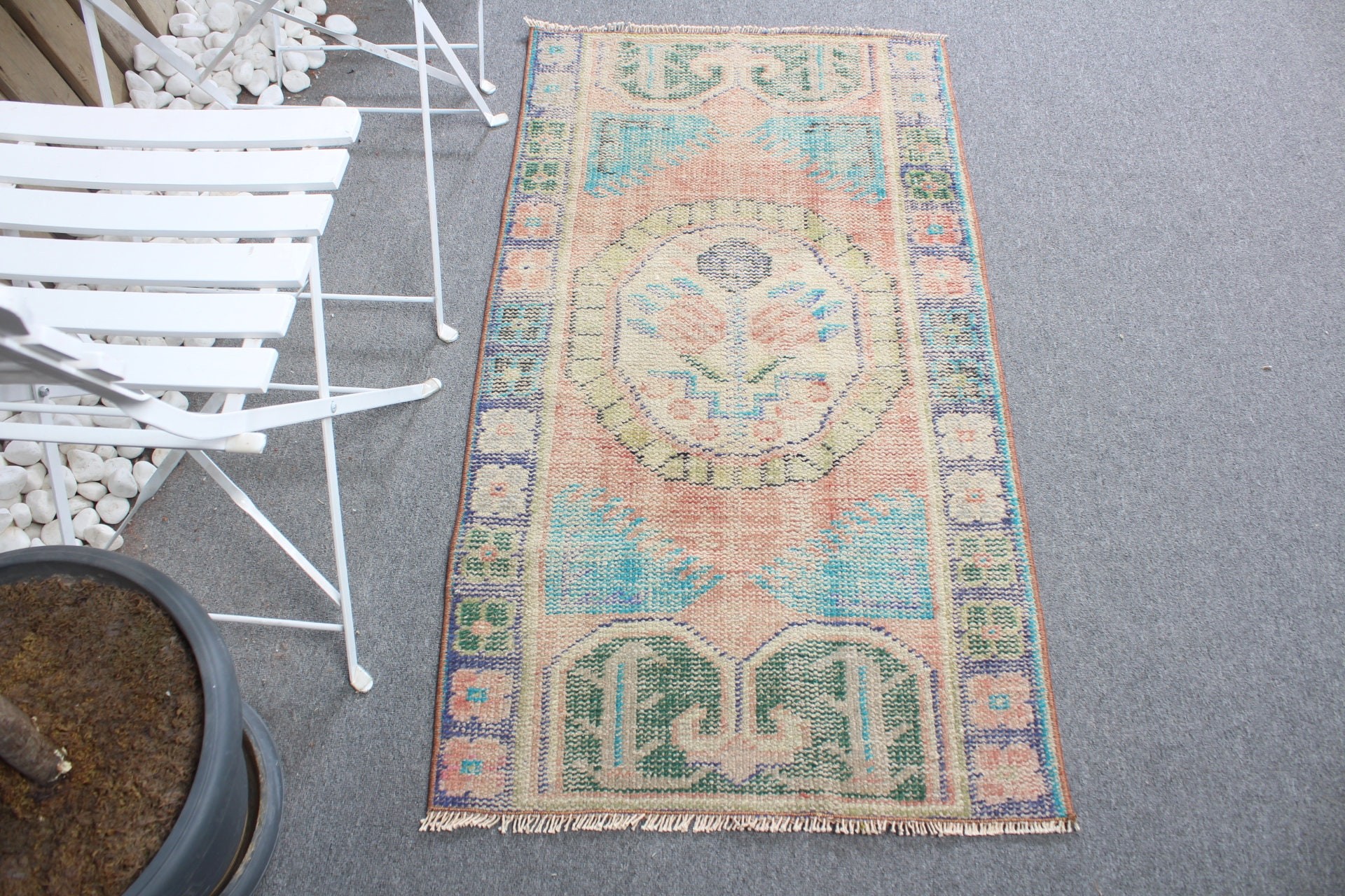 Anadolu Halıları, Yatak Odası Halıları, Oushak Halısı, Vintage Halı, 2,3x4,3 ft Küçük Halılar, Türk Halısı, Mutfak Halısı, Araba Paspas Halıları, Kırmızı Soğuk Halı