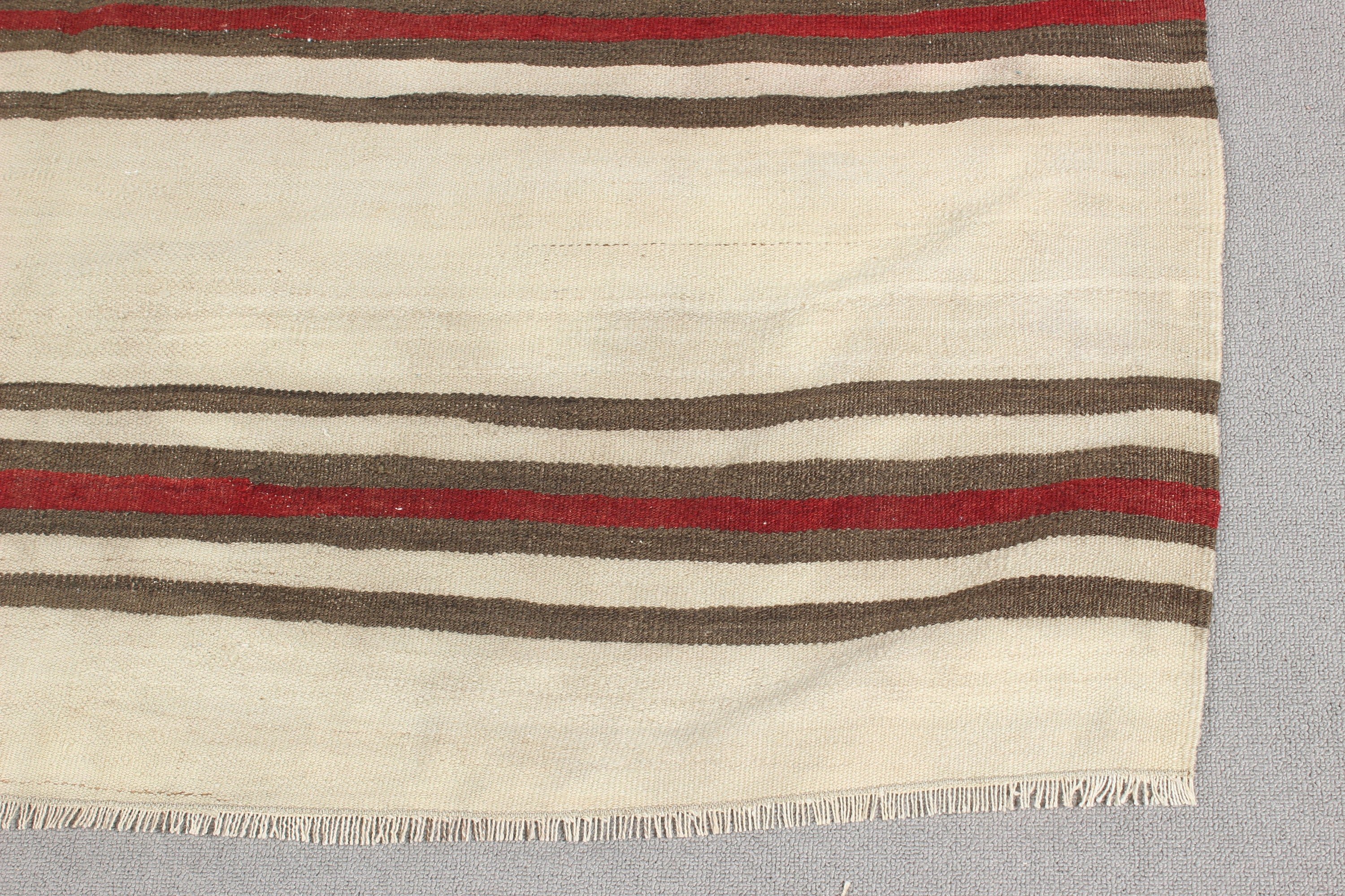 Oturma Odası Halıları, Türk Halısı, 5x12.4 ft Büyük Halı, Yatak Odası Halıları, Vintage Halı, Salon Halısı, El Dokuma Halıları, Bej Anadolu Halısı, Kilim