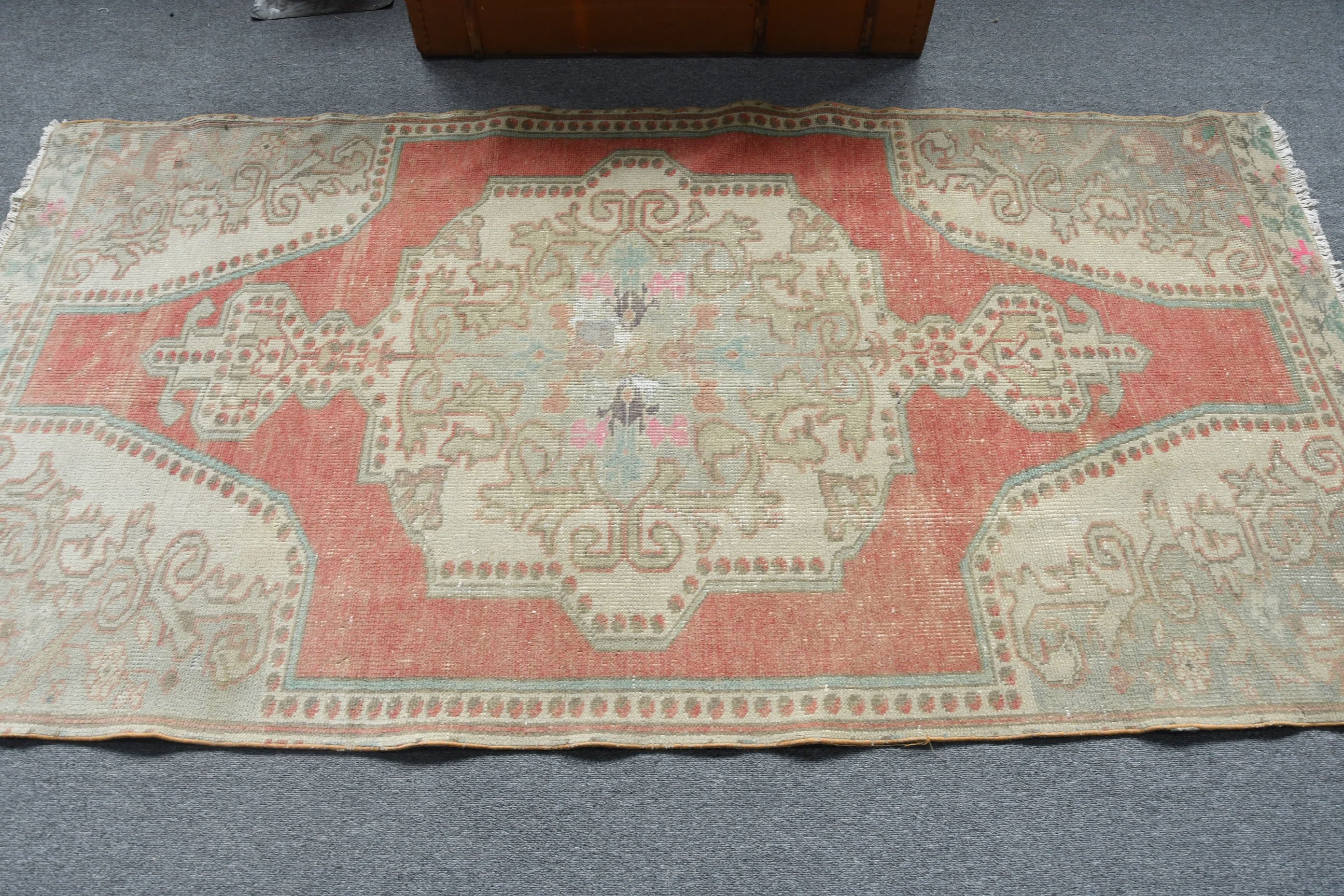 Kitchen Rugs, Bedroom Rug, Vintage Rug, Vintage Decor Rug, Turkish Rugs, Colorful Rug, Cool Rug, 3.8x7.5 ft Area Rug, Rugs for Nursery