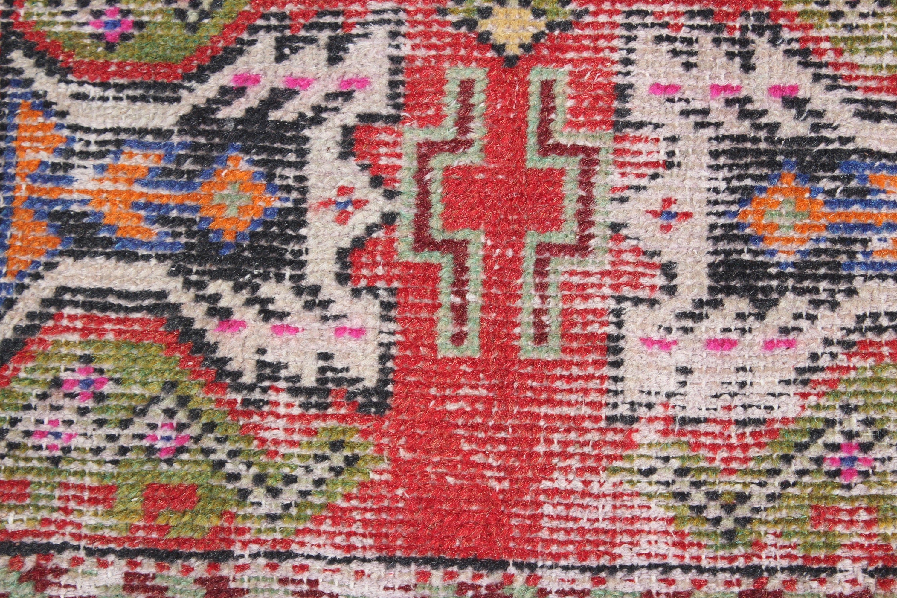 Küçük Vintage Halılar, 1.5x3.1 ft Küçük Halı, Fas Halısı, Vintage Halılar, Araba Paspas Halıları, Yatak Odası Halıları, Türk Halıları, Yer Halısı, Kırmızı Antika Halılar