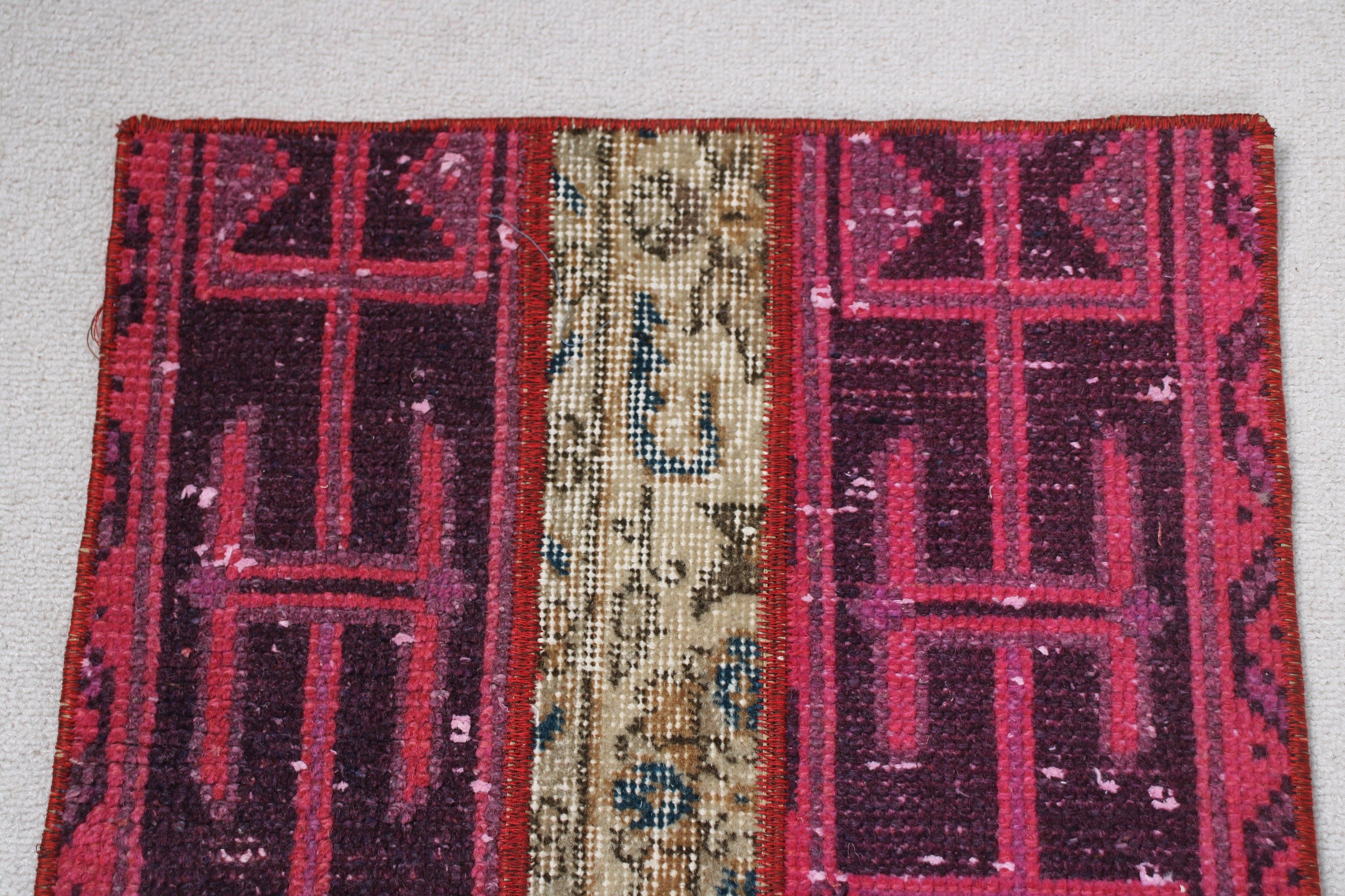 Türk Halısı, Pembe Yatak Odası Halıları, 1.6x2.3 ft Küçük Halı, Soğuk Halı, Mutfak Halısı, Çocuk Odası Halıları, Vintage Halılar, Boho Halı, Araba Mat Halıları