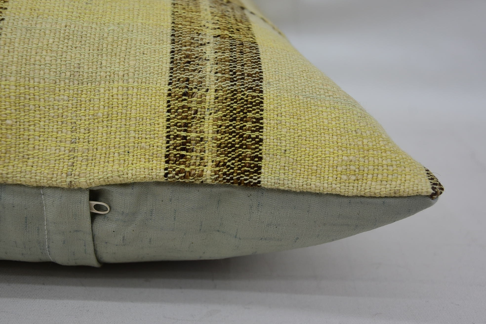 Boho Pillow Sham Cover, Vintage Pillow, Indoor Cushion, Gift Pillow, Vintage Kilim Pillow Cushion Case, 16"x24" Beige Pillow Cover