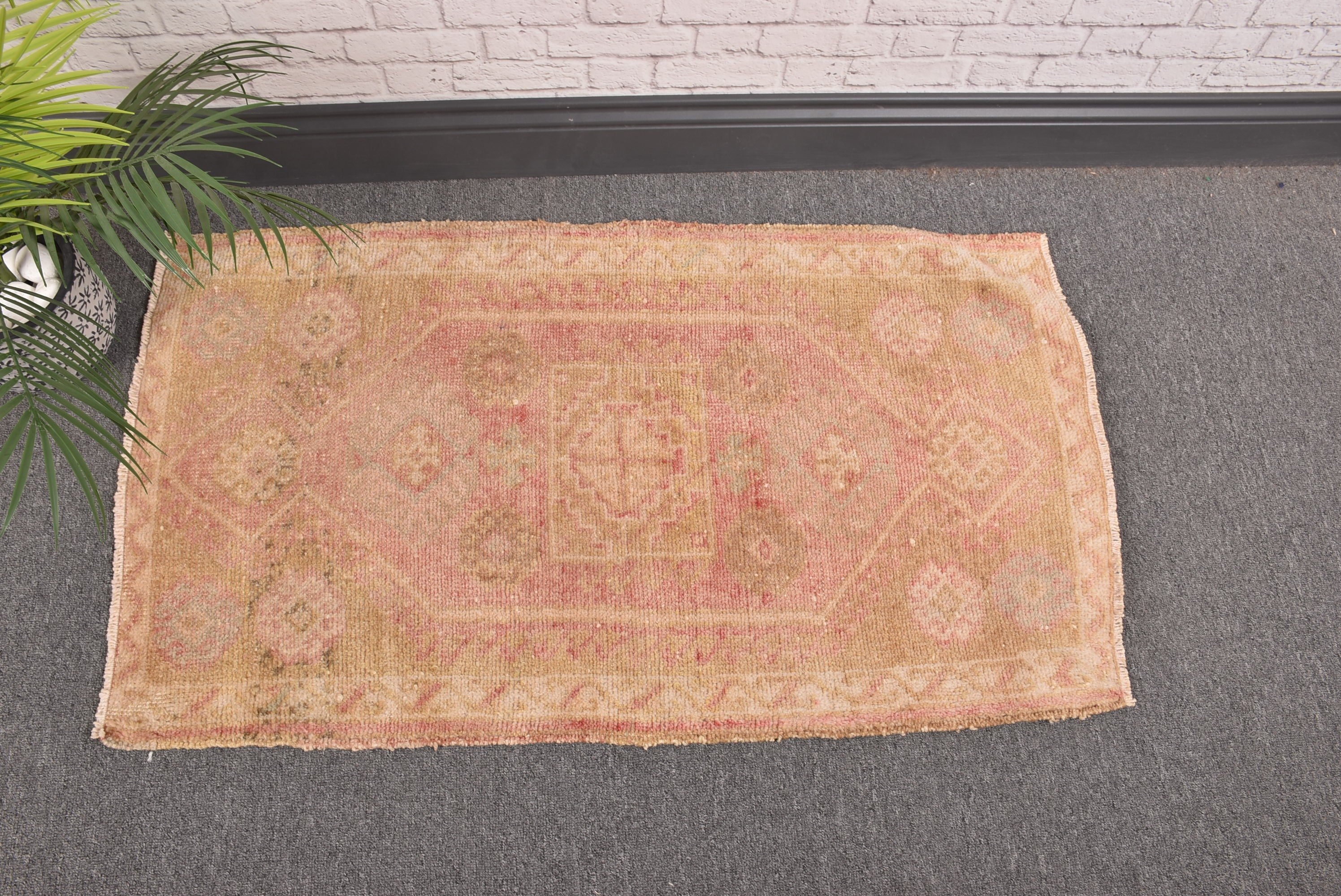 Düz Dokuma Halılar, Yatak Odası Halısı, Duvara Asılı Halılar, 1.9x3.1 ft Küçük Halılar, Ev Dekorasyonu Halısı, Türk Halıları, Pembe Mutfak Halısı, Vintage Halılar