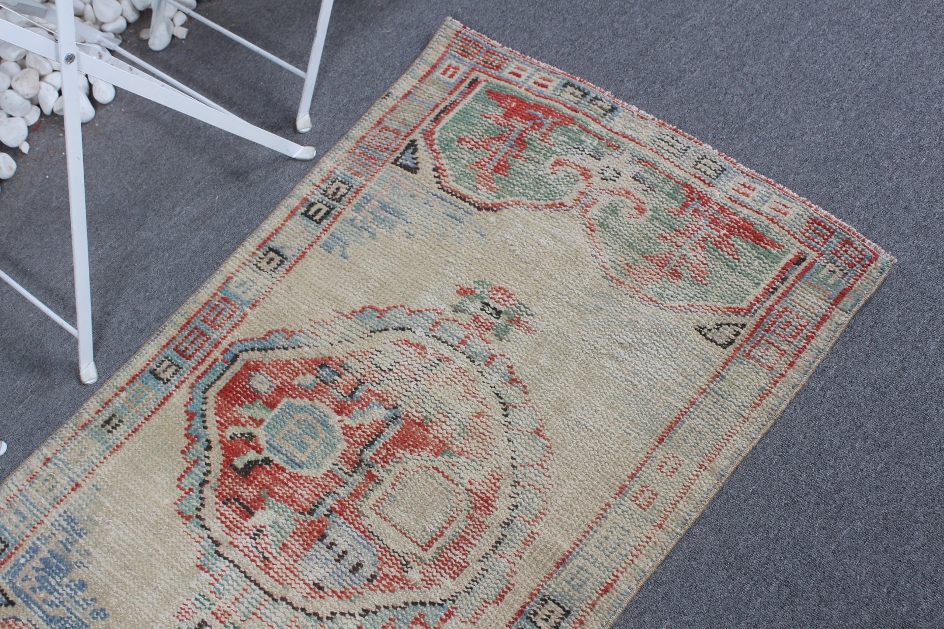 Turkish Rug, Car Mat Rugs, Vintage Rugs, Home Decor Rugs, Kitchen Rug, Antique Rugs, 2.3x4.1 ft Small Rugs, Wedding Rug, Beige Floor Rug