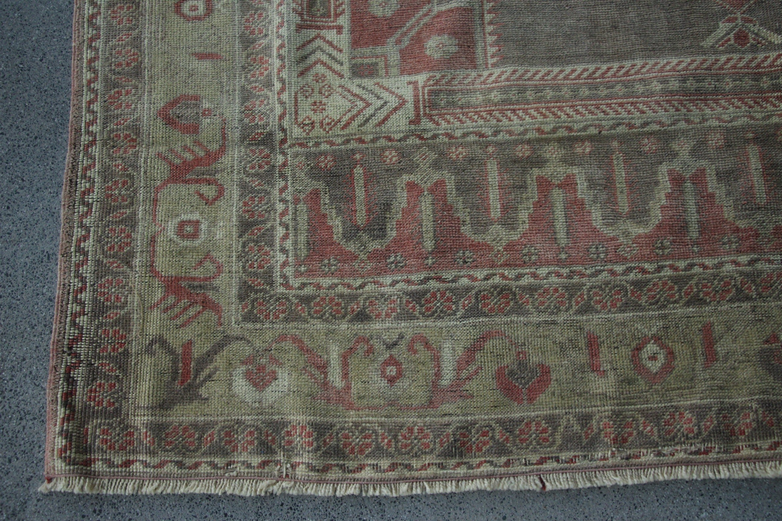 Bedroom Rug, Dining Room Rugs, 5.5x10.2 ft Large Rugs, Red Antique Rug, Flatweave Rug, Turkish Rug, Oushak Rugs, Oriental Rug, Vintage Rug